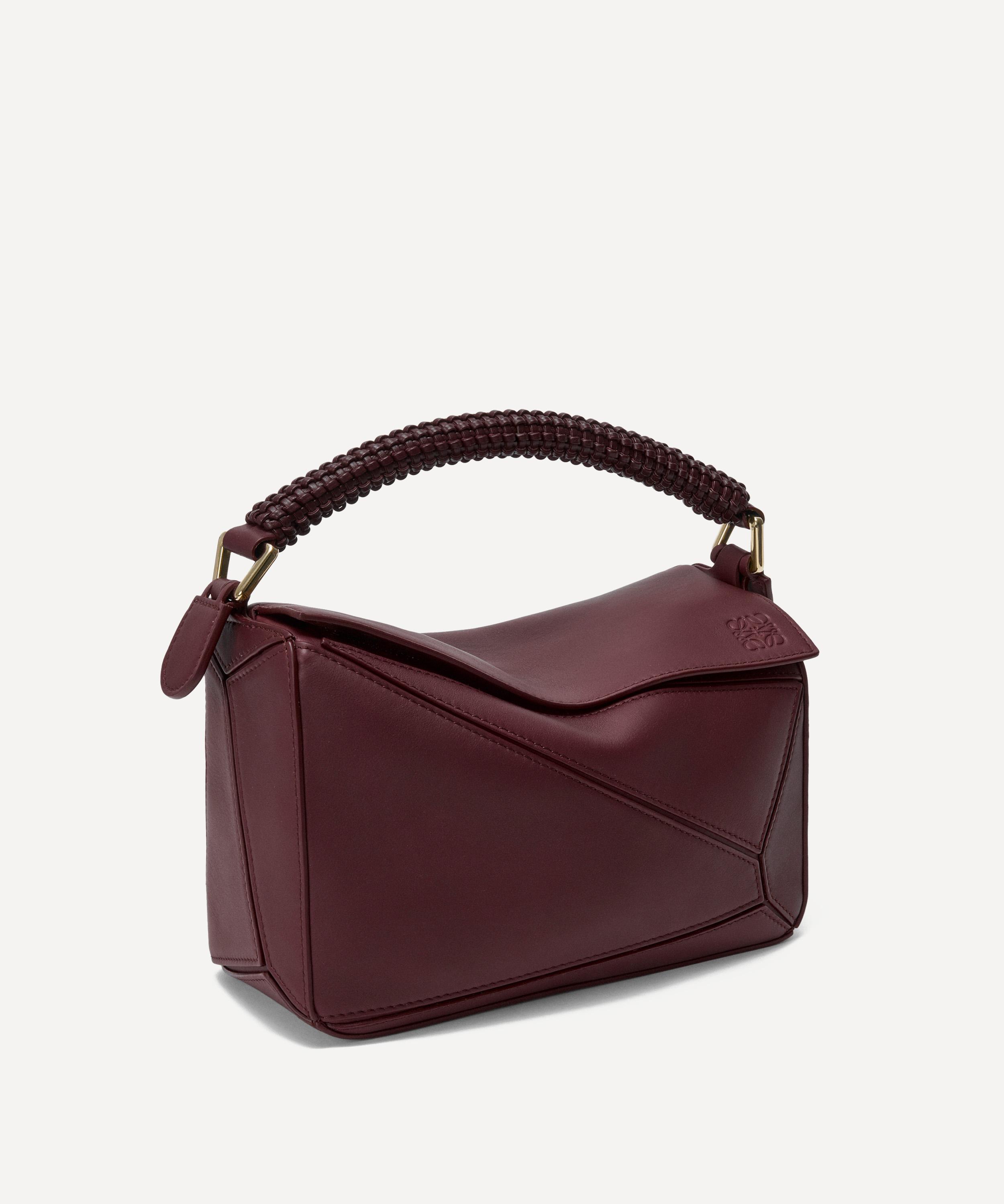 Loewe - Small Woven Puzzle Shoulder Bag image number 1