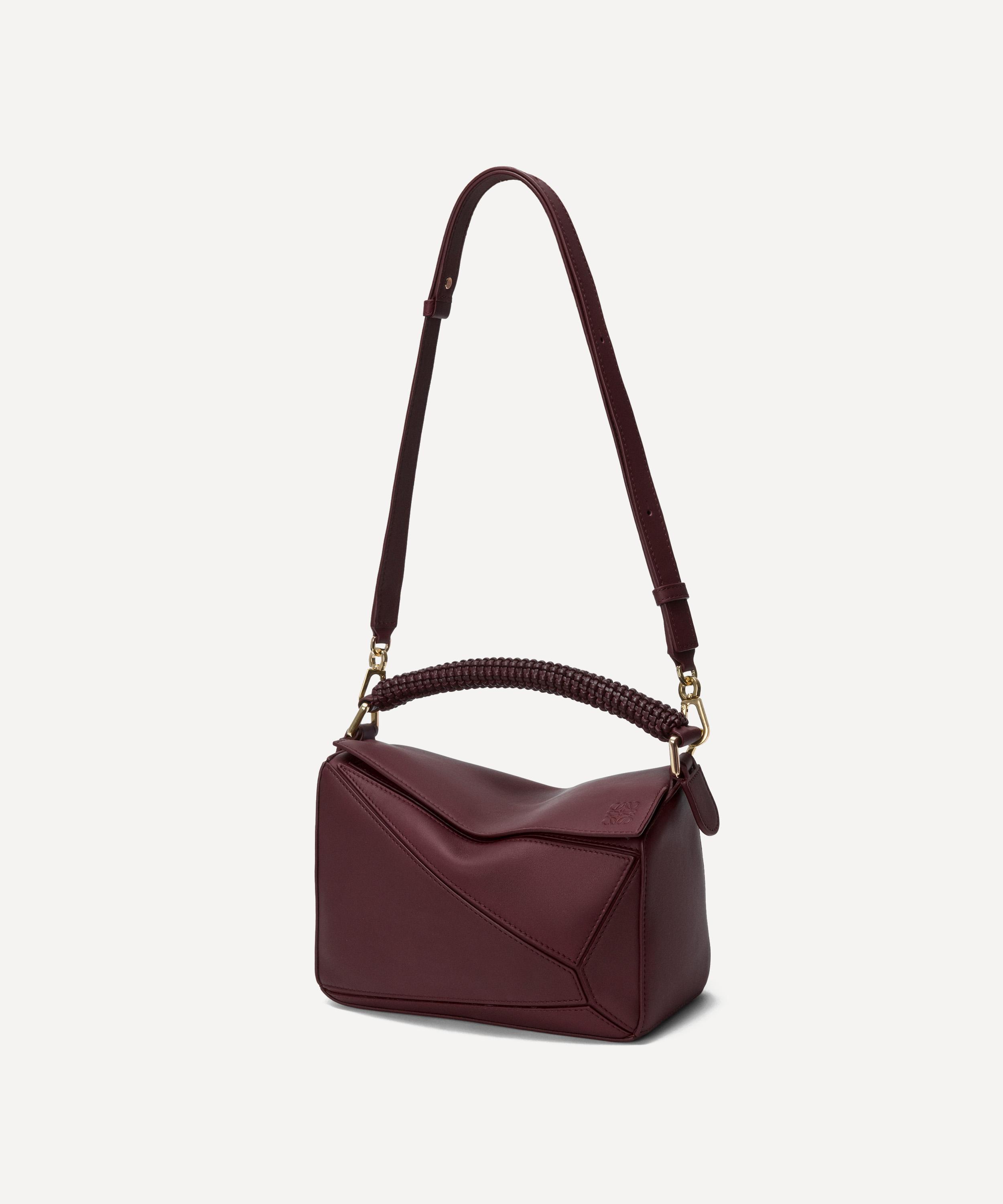 Loewe - Small Woven Puzzle Shoulder Bag image number 6