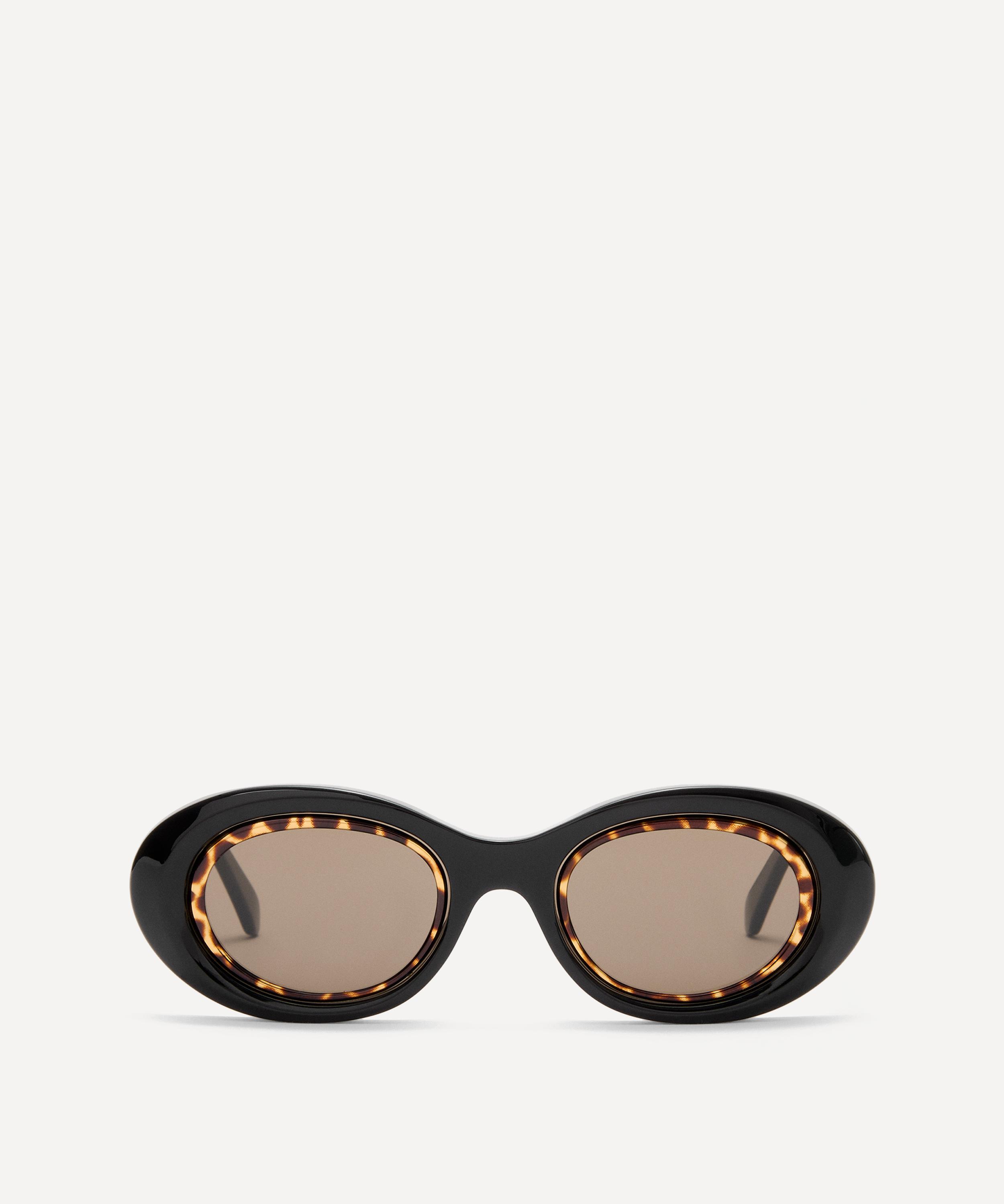 Loewe - Mini Anagram Oval Sunglasses