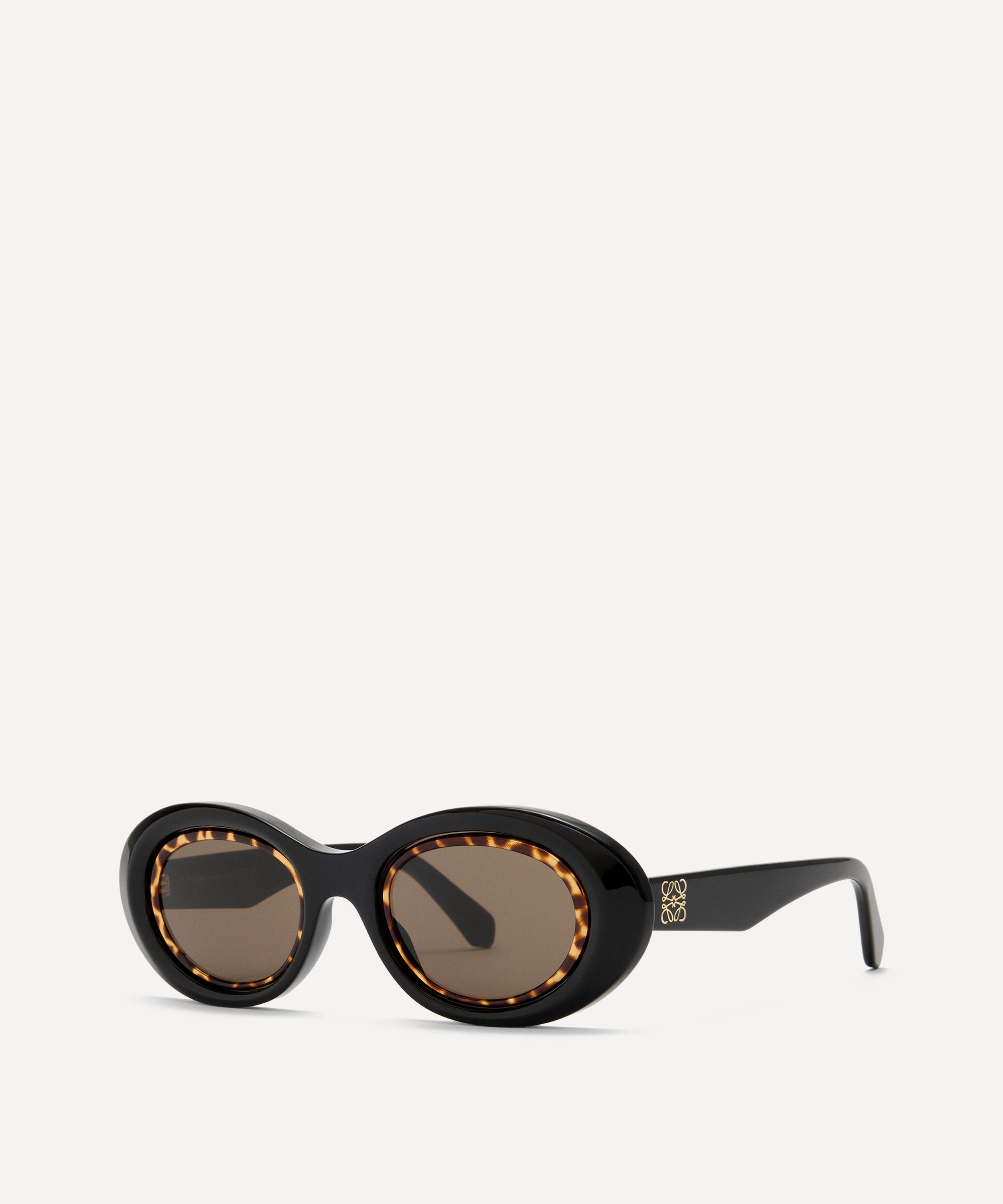 Loewe - Mini Anagram Oval Sunglasses image number 1