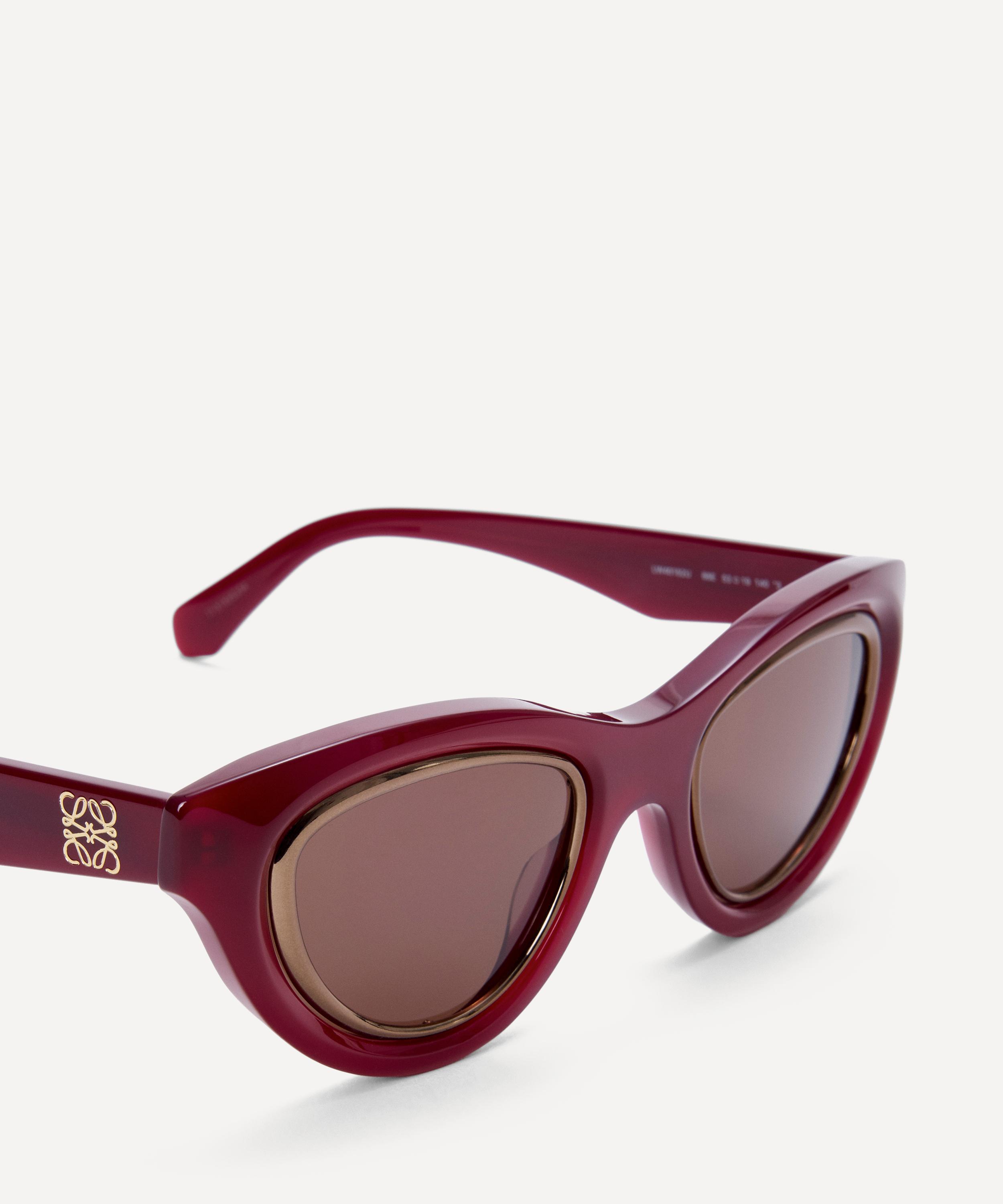 Loewe - Mini Anagram Cat-Eye Sunglasses image number 3