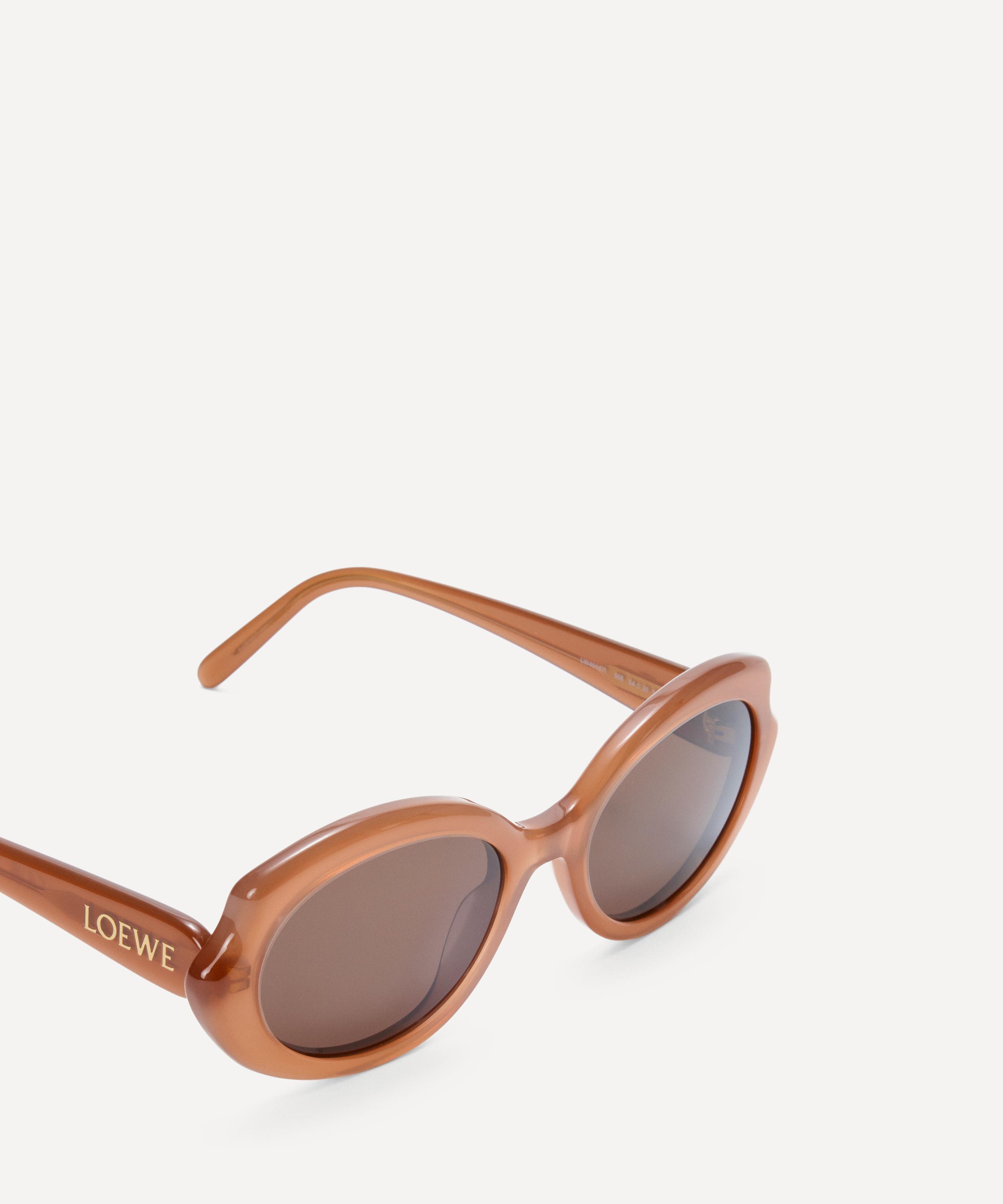 Loewe - Mini Oval Slim Sunglasses image number 3