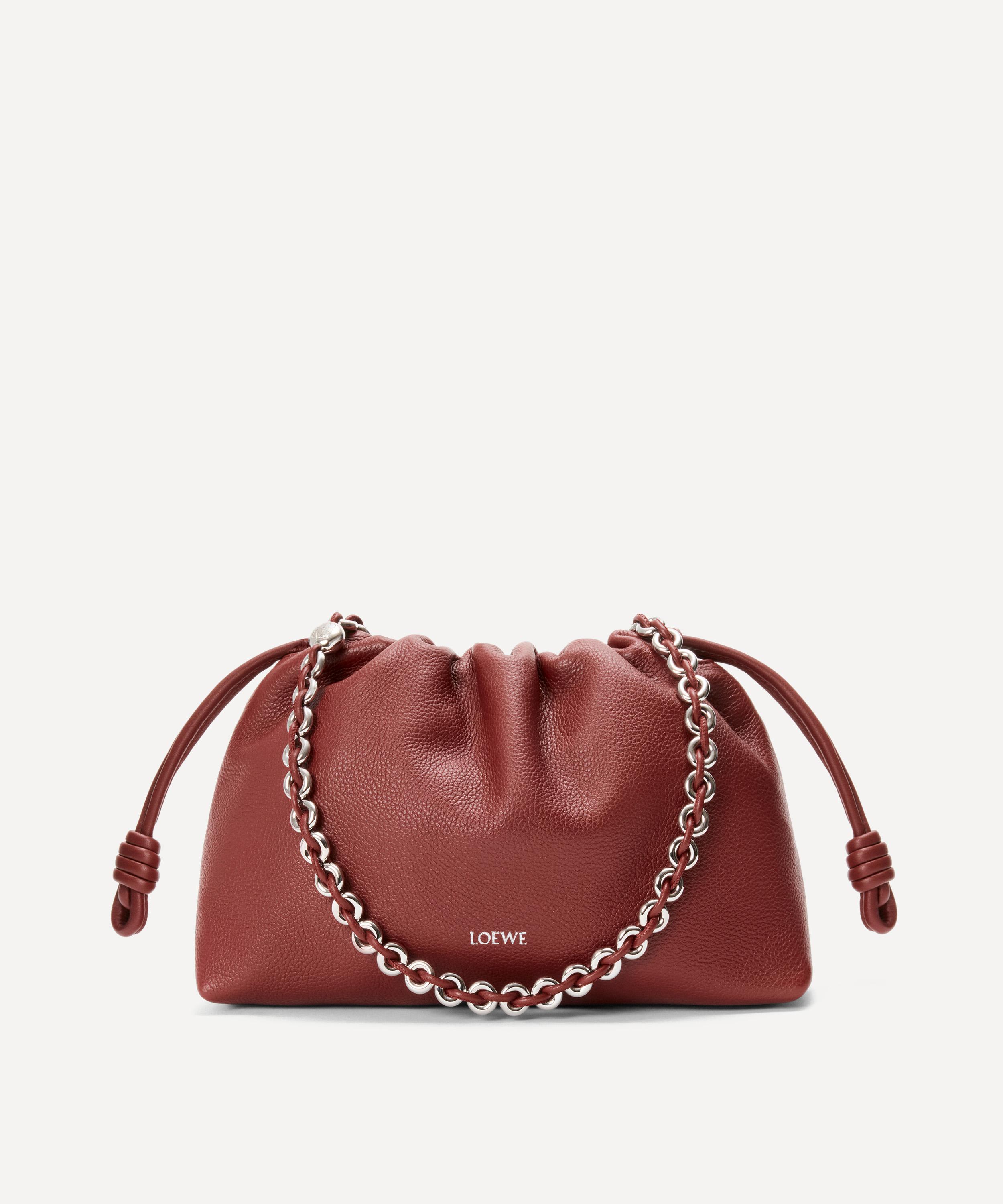 Loewe - Medium Flamenco Grained Calfskin Clutch Bag image number 0