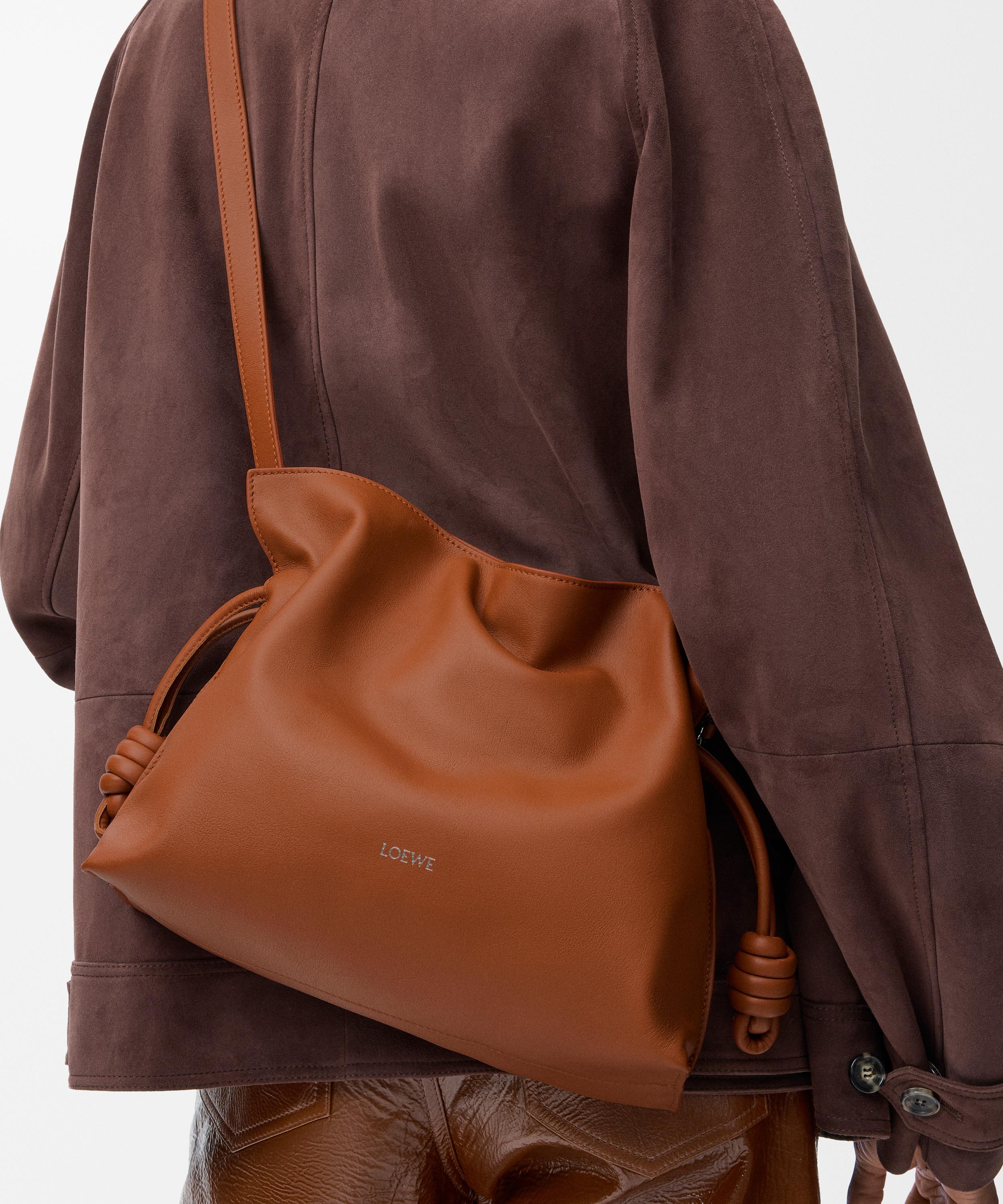 Loewe - Medium Flamenco Grained Calfskin Clutch Bag image number 7