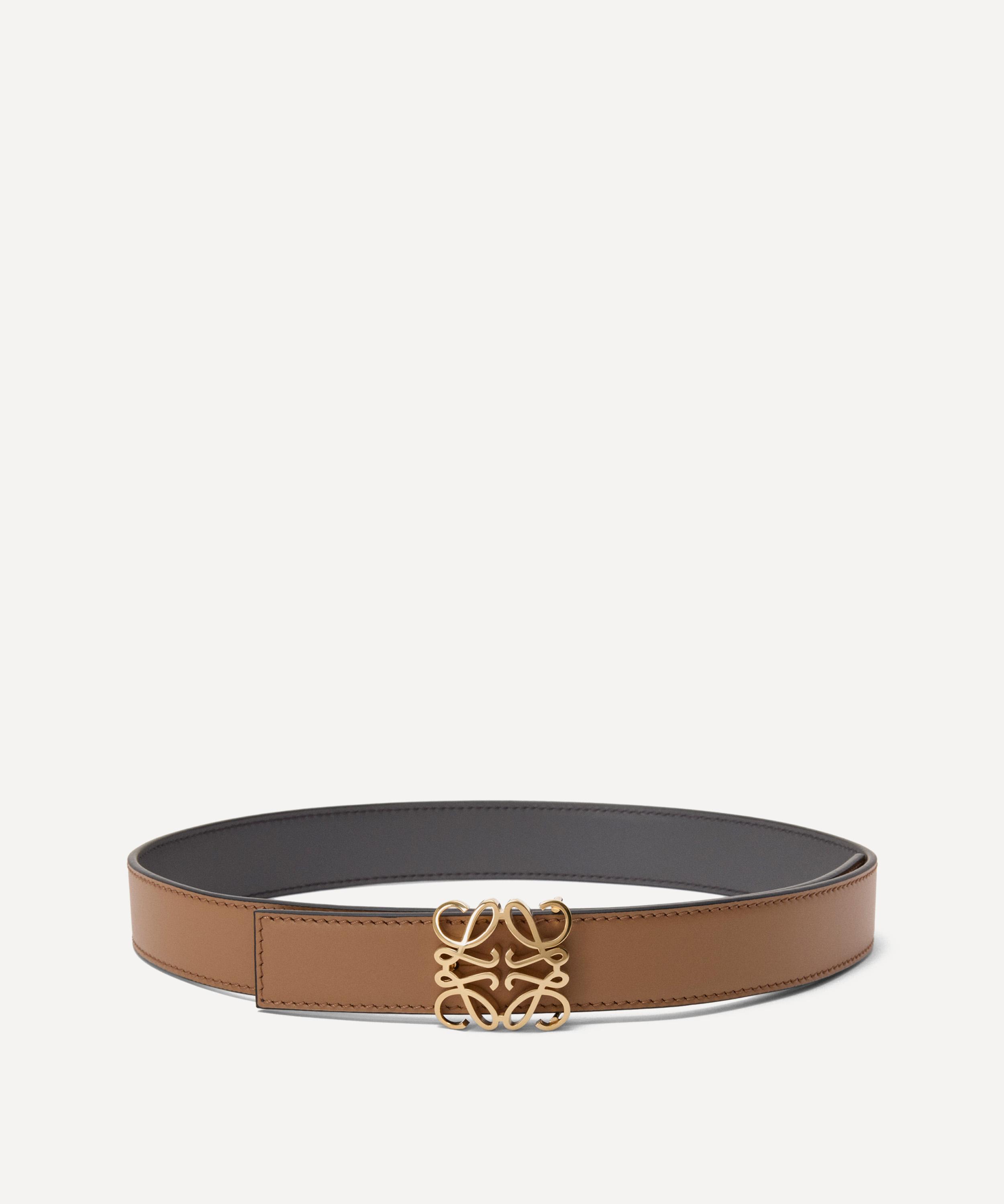 Loewe - Reversible Anagram Bomb&eacute; Leather Belt