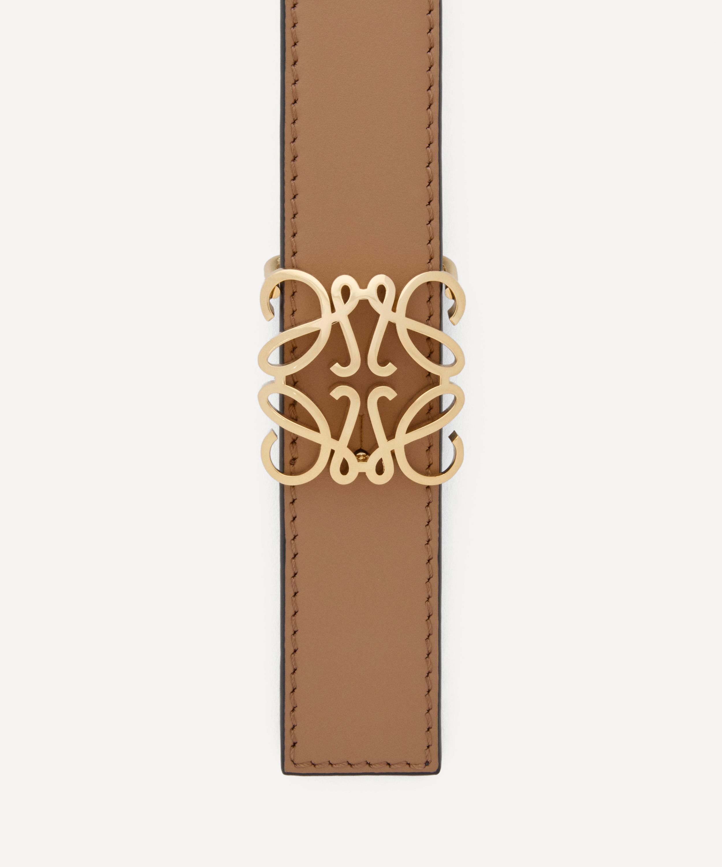 Loewe - Reversible Anagram Bomb&eacute; Leather Belt image number 3