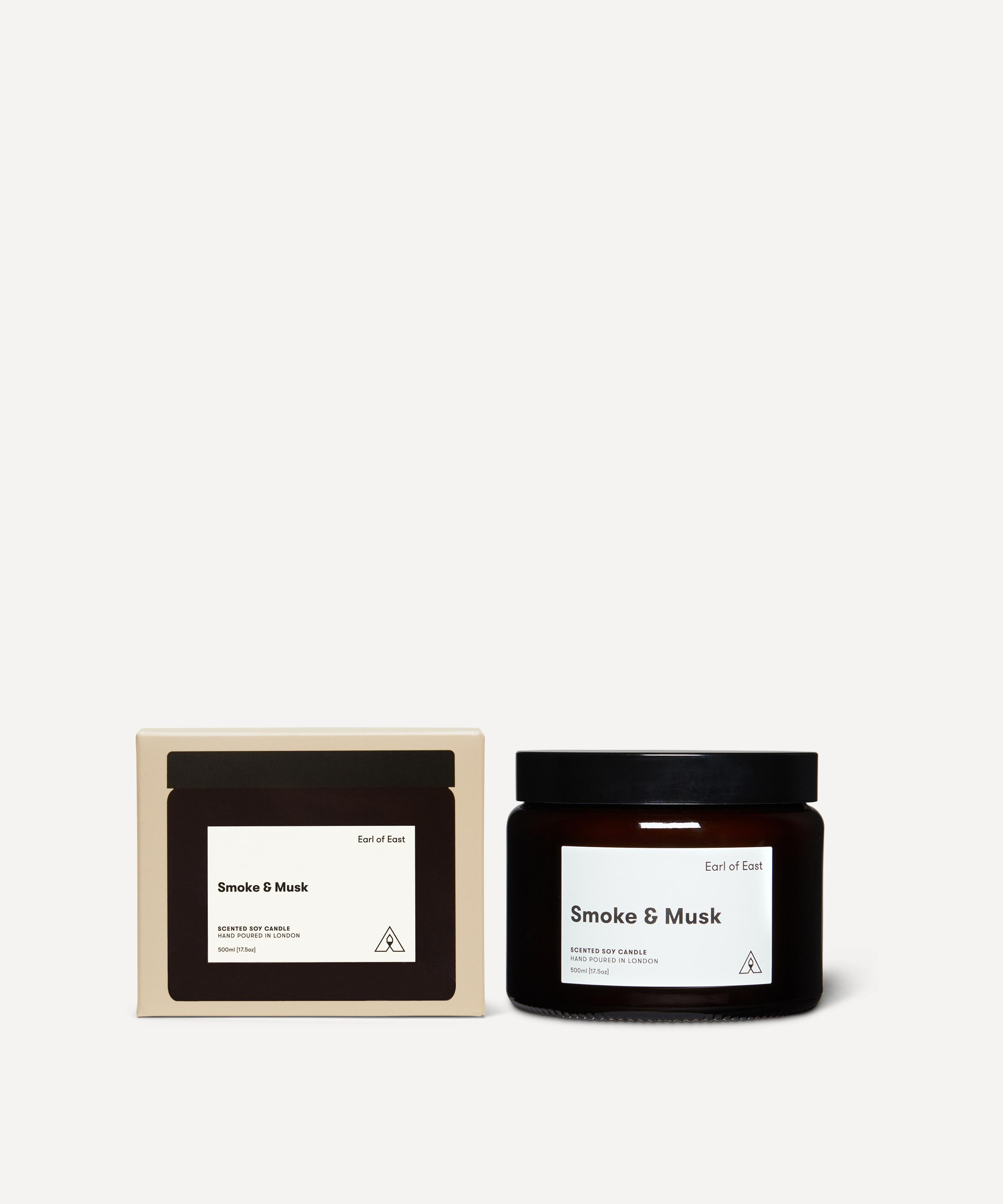 Earl of East - Smoke and Musk Soy Wax Candle 500ml