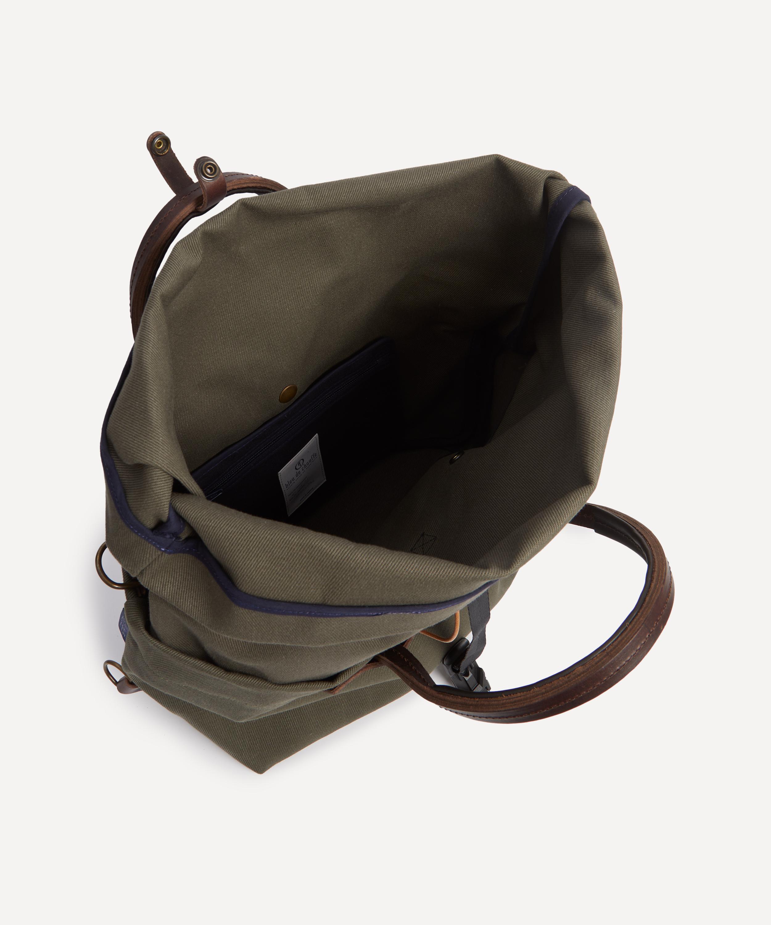 Bleu de Chauffe - Woody Business Roll-Top Backpack image number 5