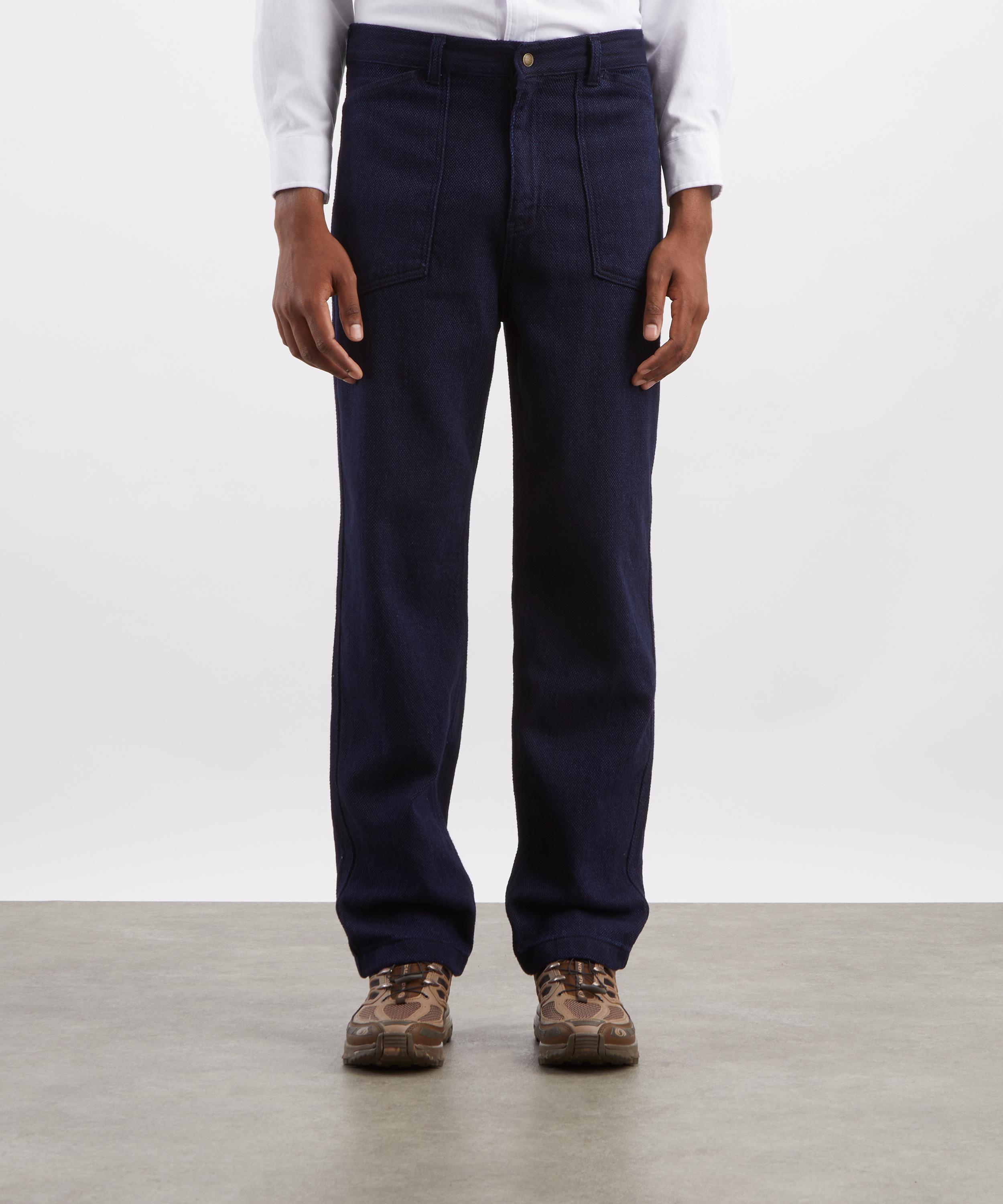 FrizmWORKS - Army Denim Fatigue Trousers image number 2