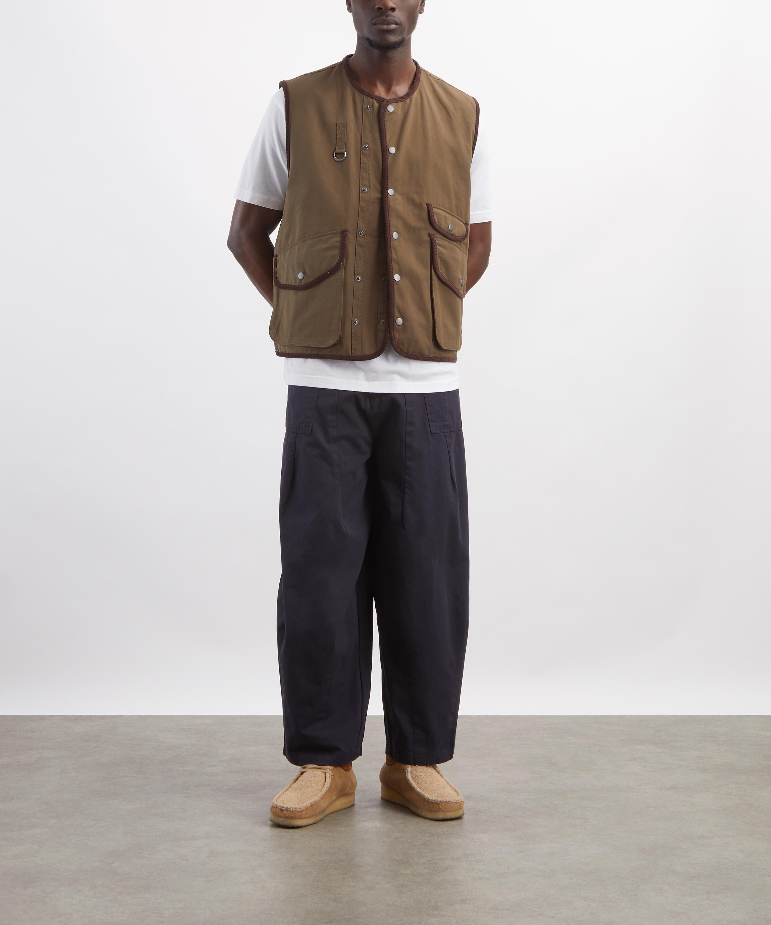 FrizmWORKS - Navy Twill Balloon Trousers image number 1