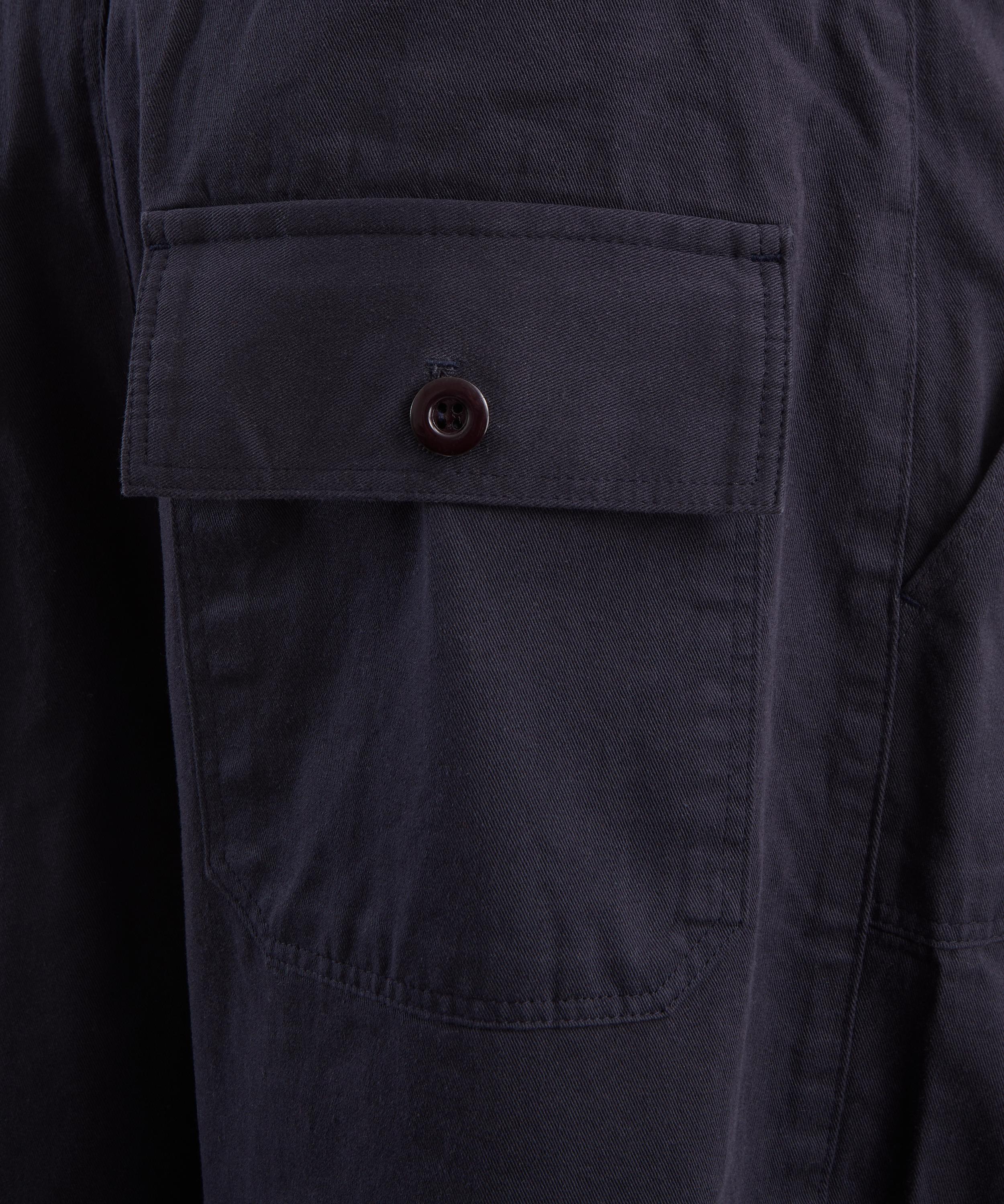 FrizmWORKS - Navy Twill Balloon Trousers image number 4