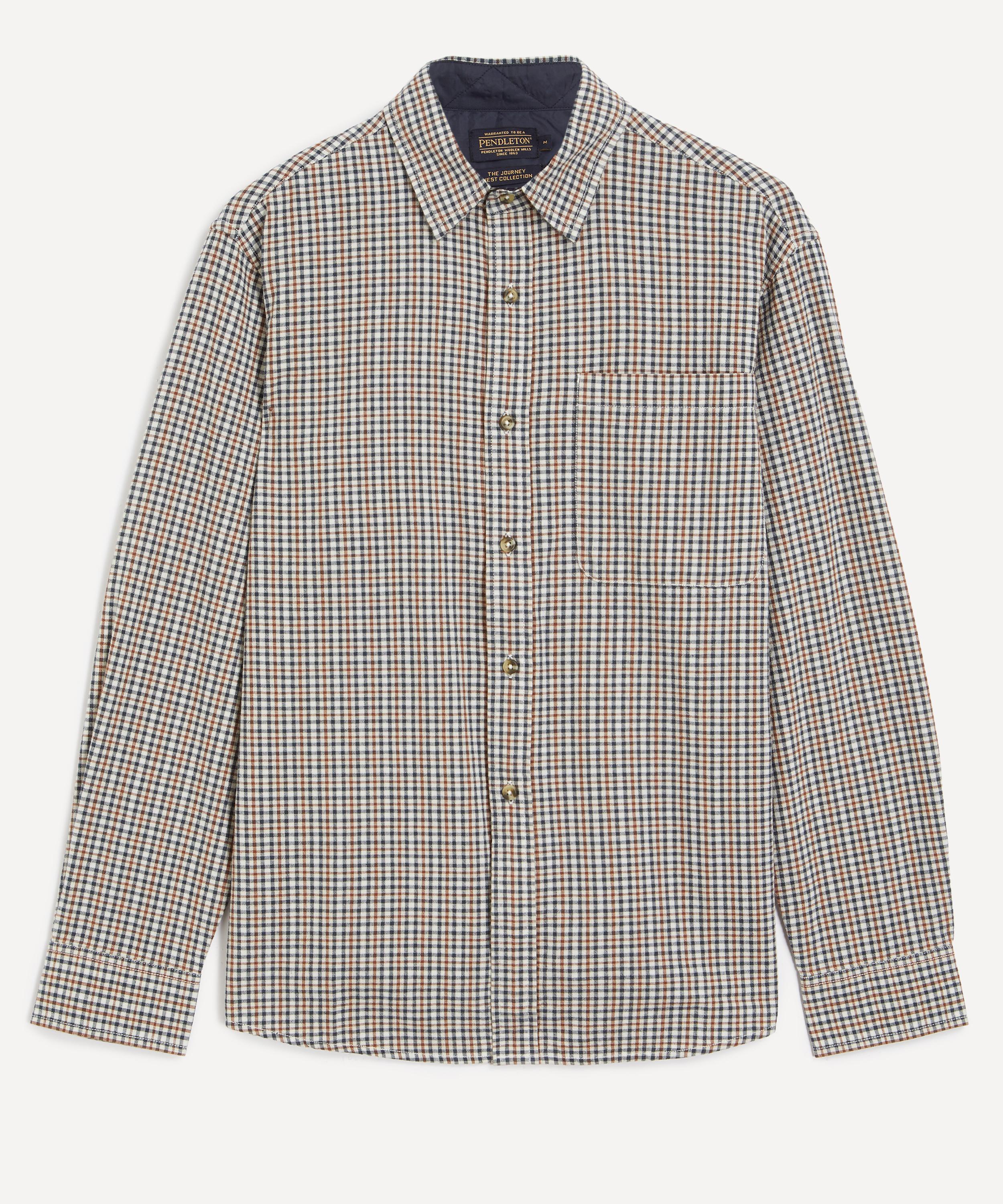 Pendleton - Lined Collar Plaid Shirt