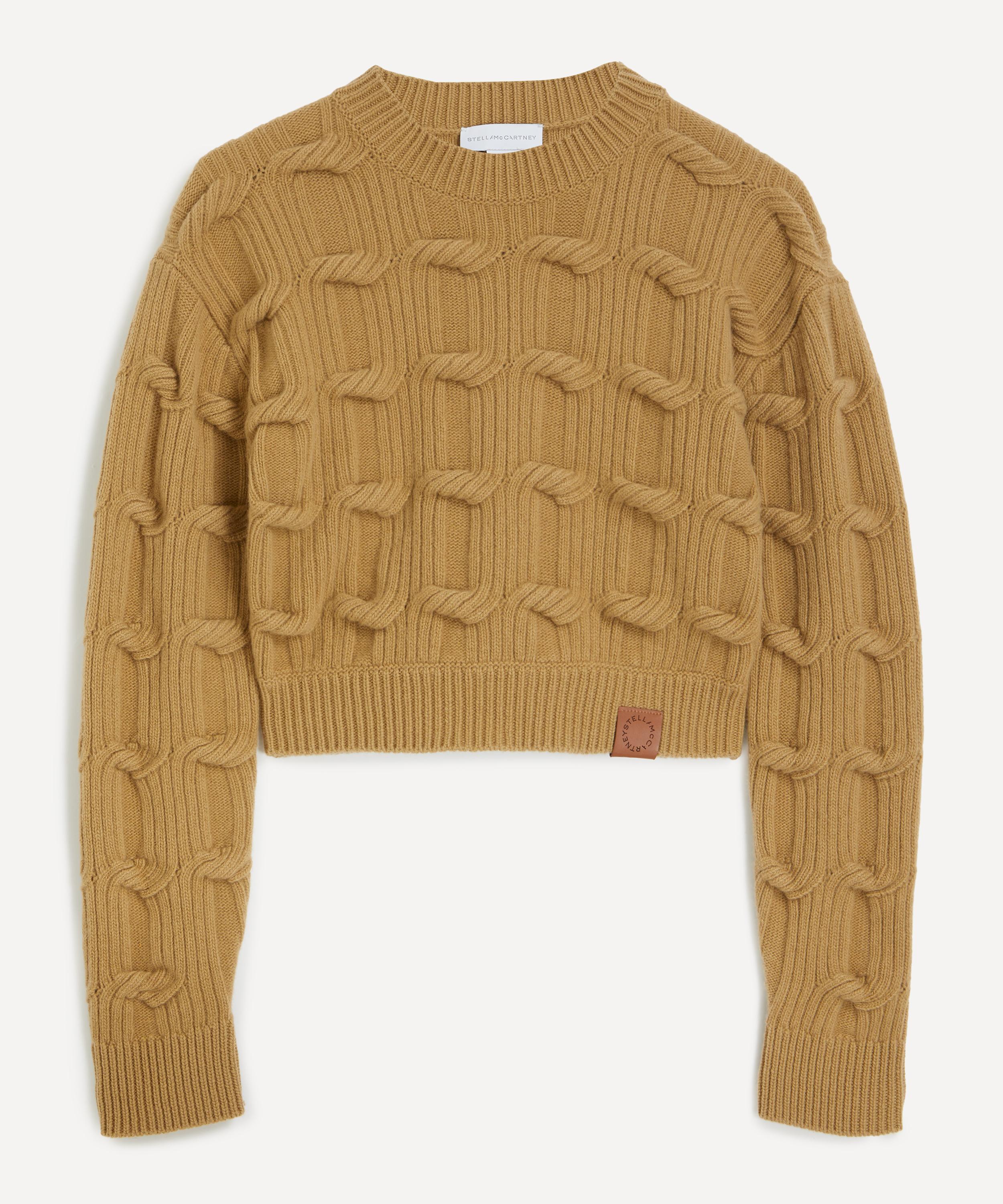Stella McCartney - Falabella Cable-Knit Wool Jumper