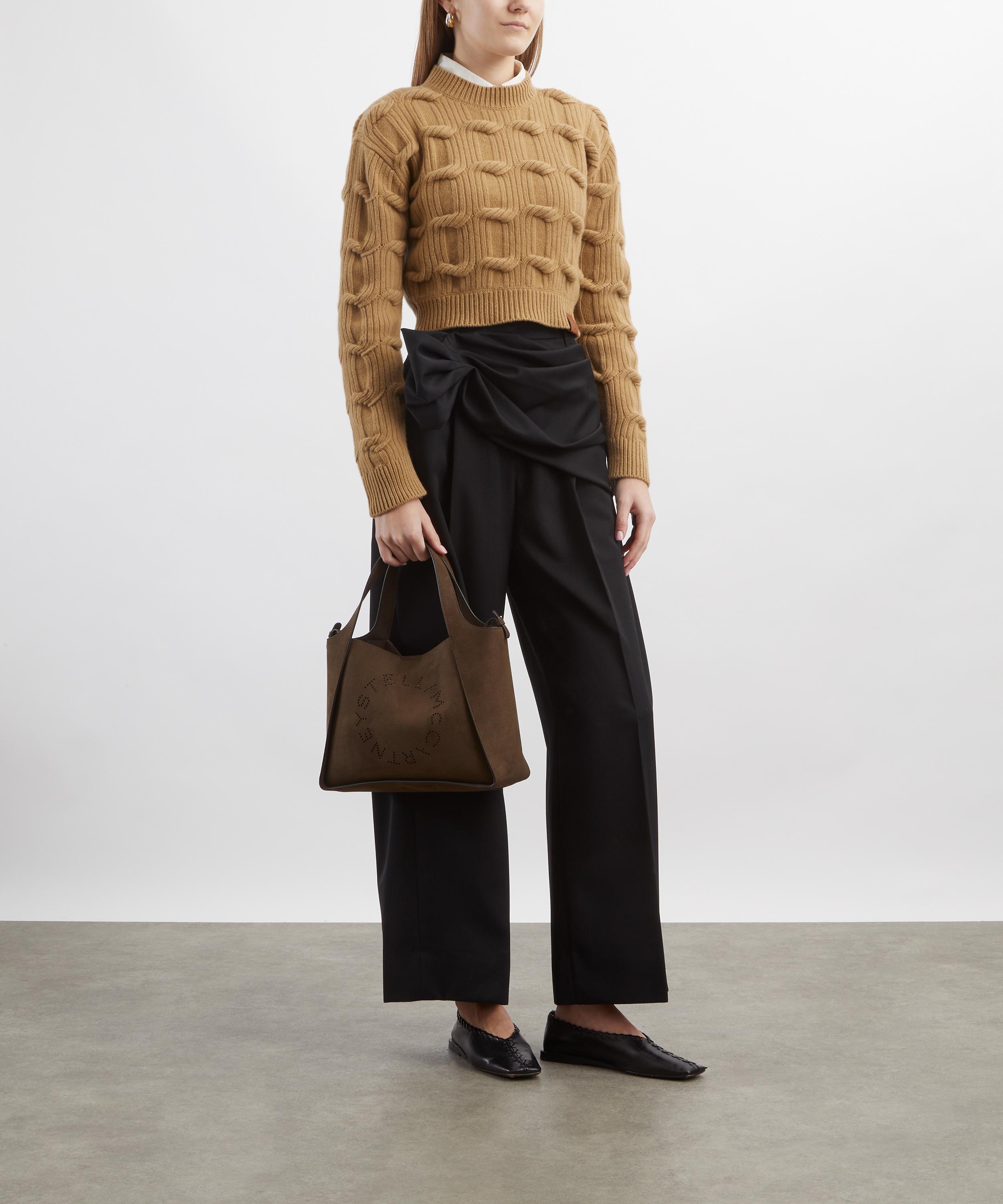 Stella McCartney - Falabella Cable-Knit Wool Jumper image number 1