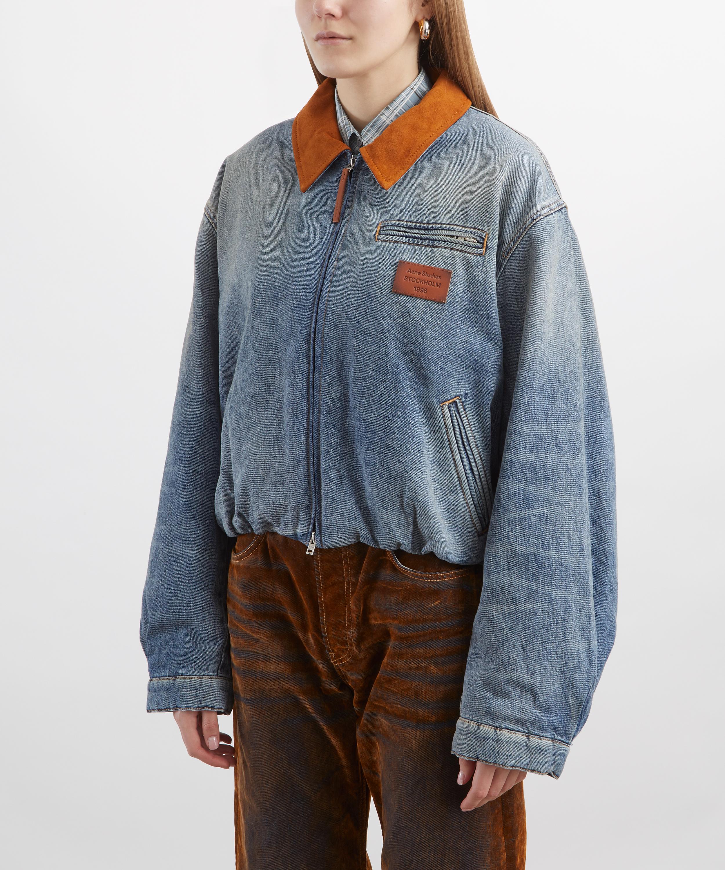 Acne Studios - Denim Bomber Blouson Jacket image number 2
