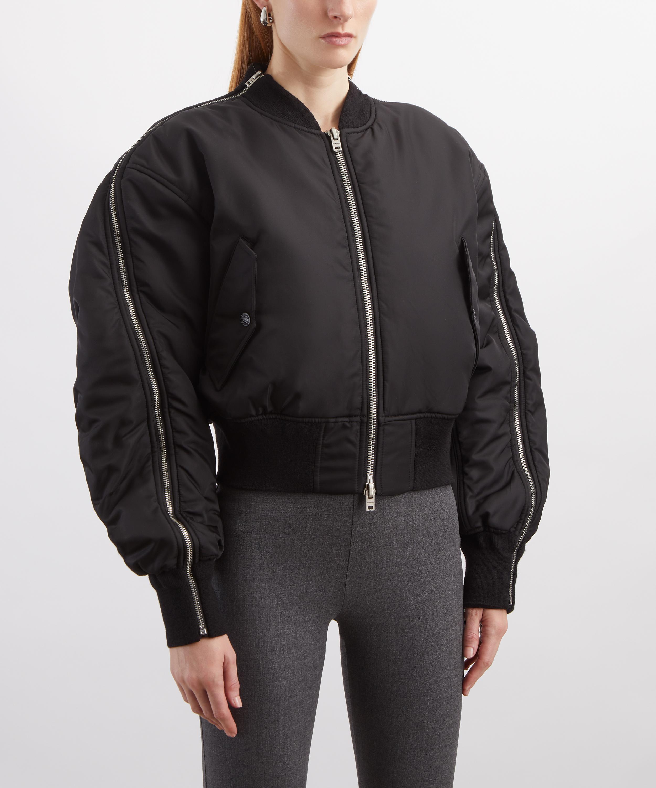 Acne Studios - Zipped Bomber Jacket image number 2