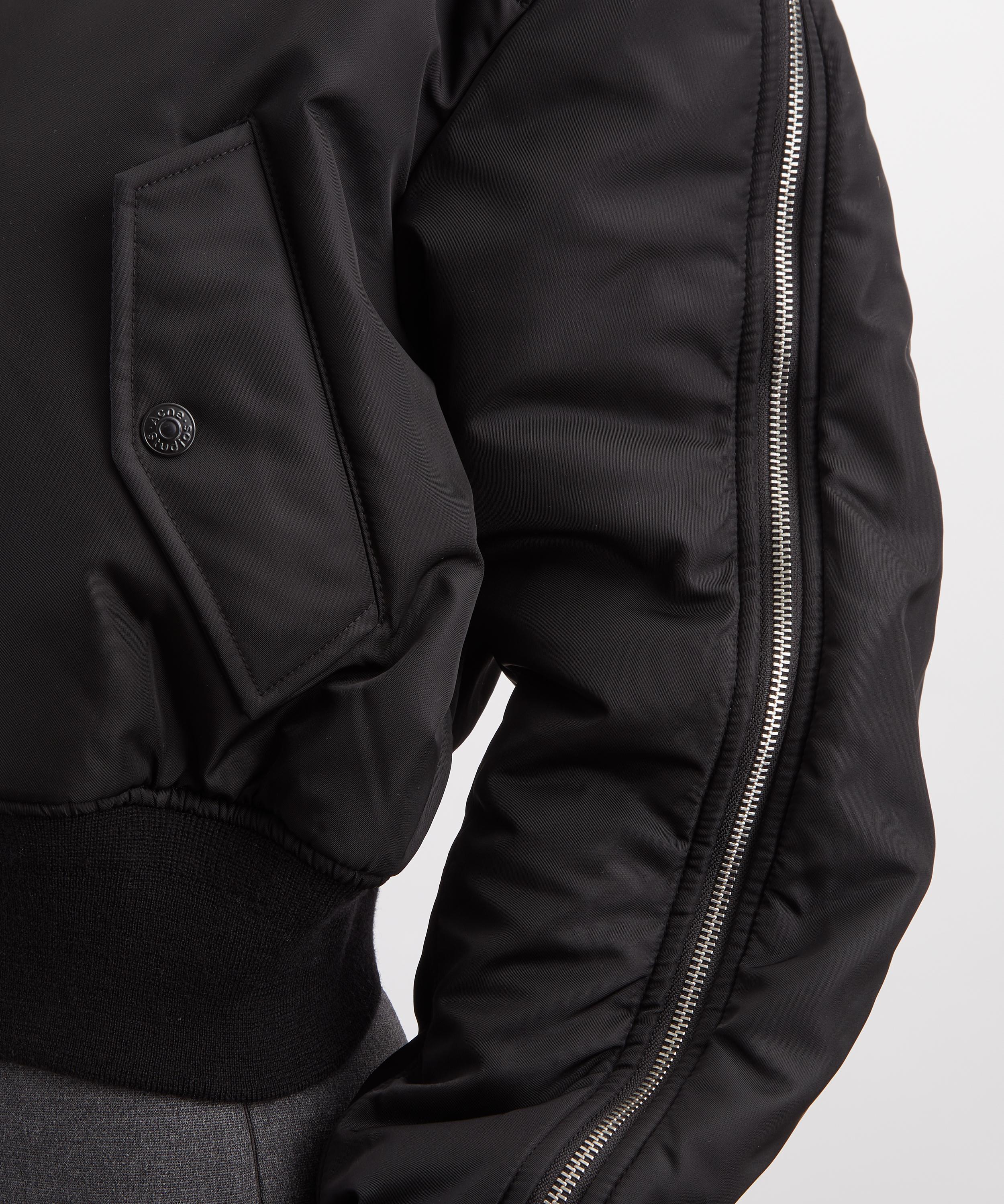Acne Studios - Zipped Bomber Jacket image number 4