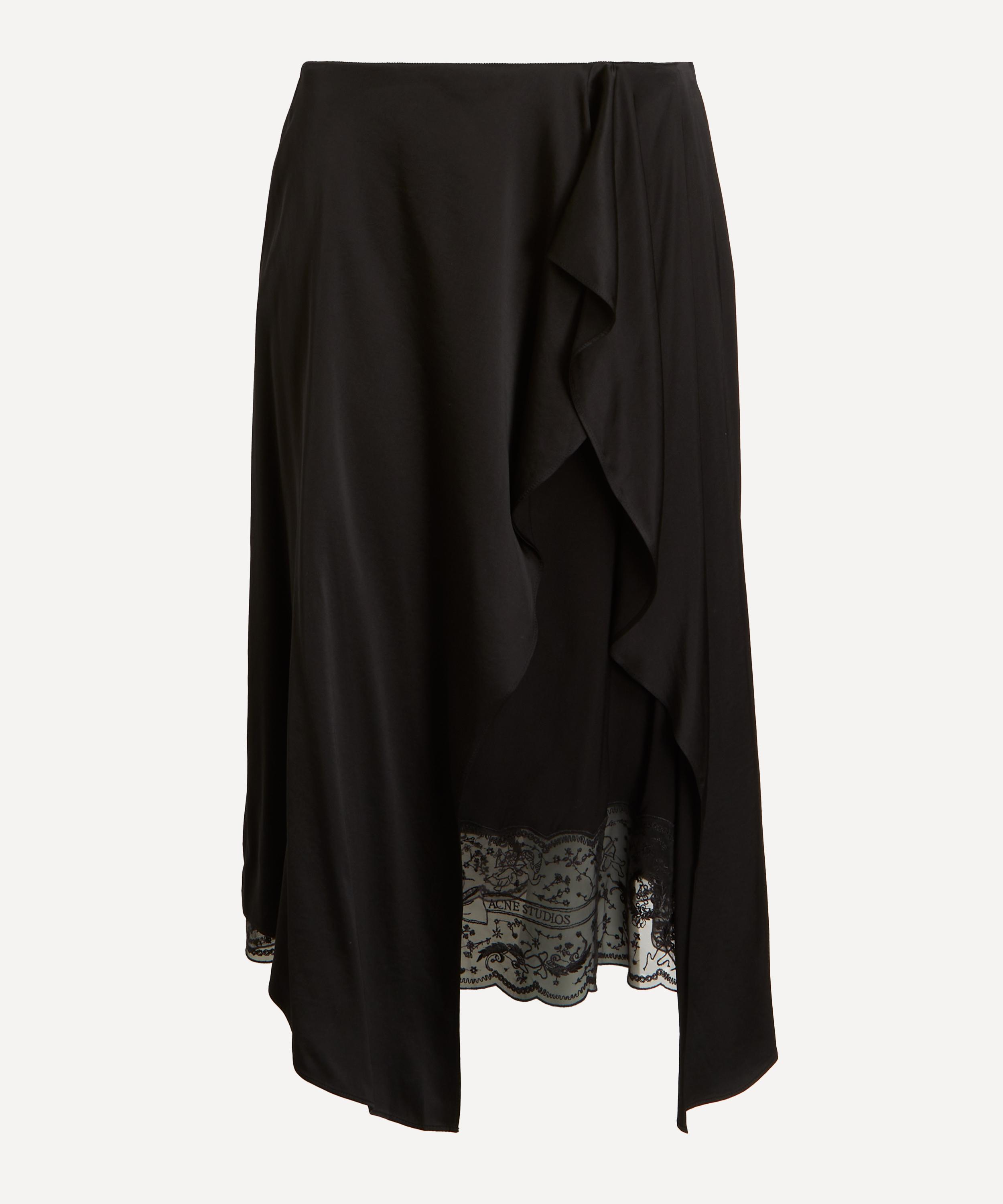 Acne Studios - Layered Satin Skirt