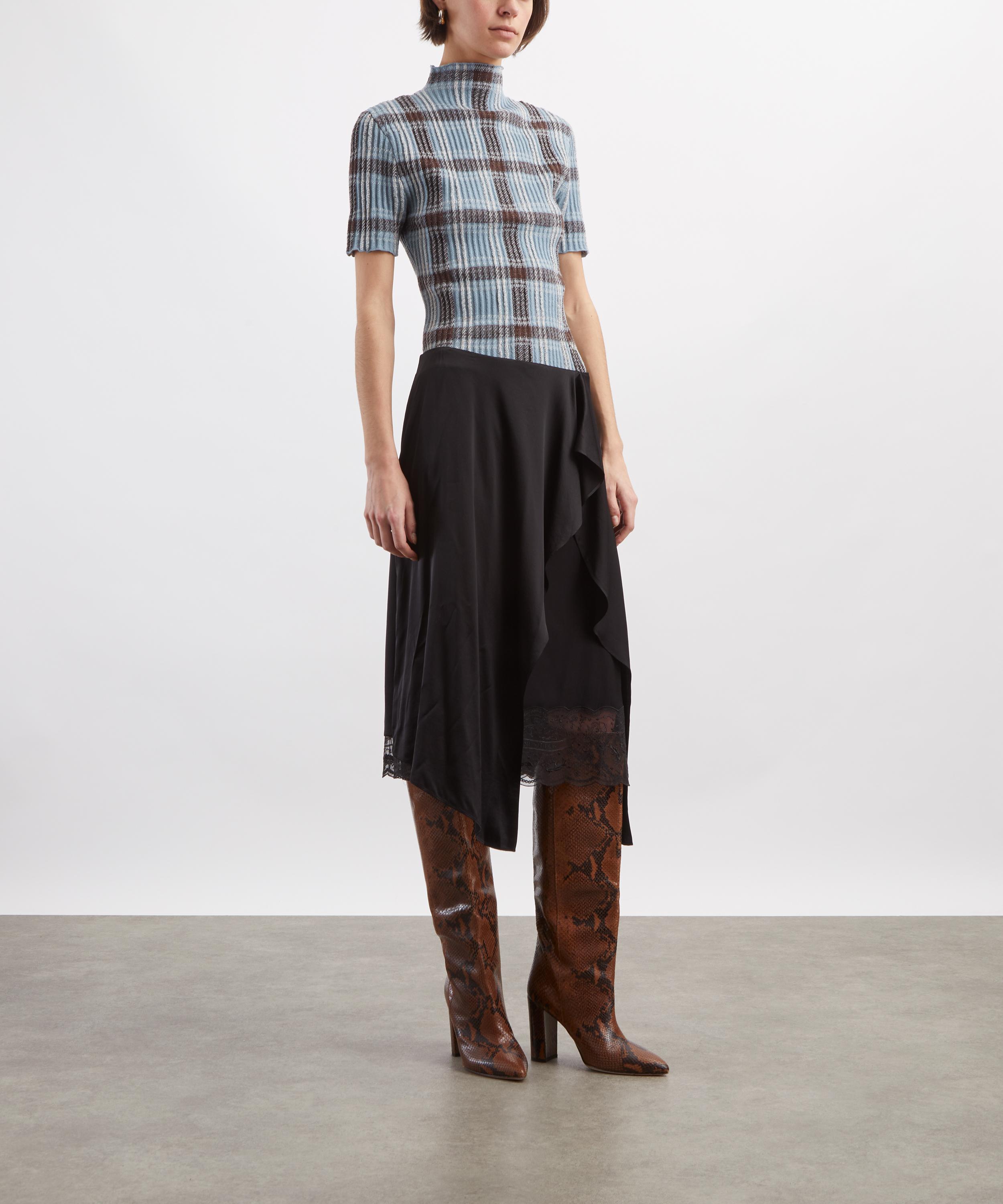 Acne Studios - Layered Satin Skirt image number 1