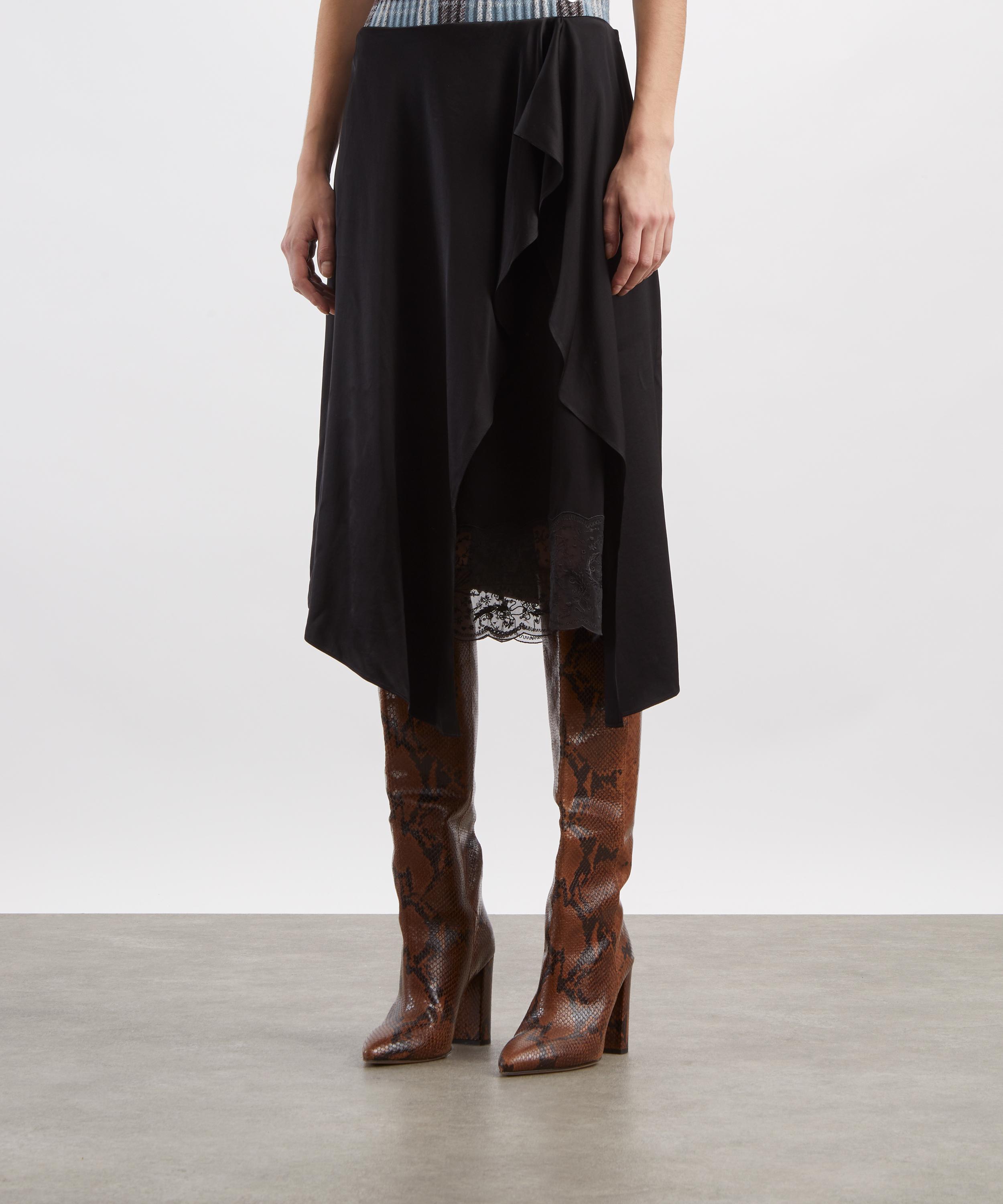 Acne Studios - Layered Satin Skirt image number 2