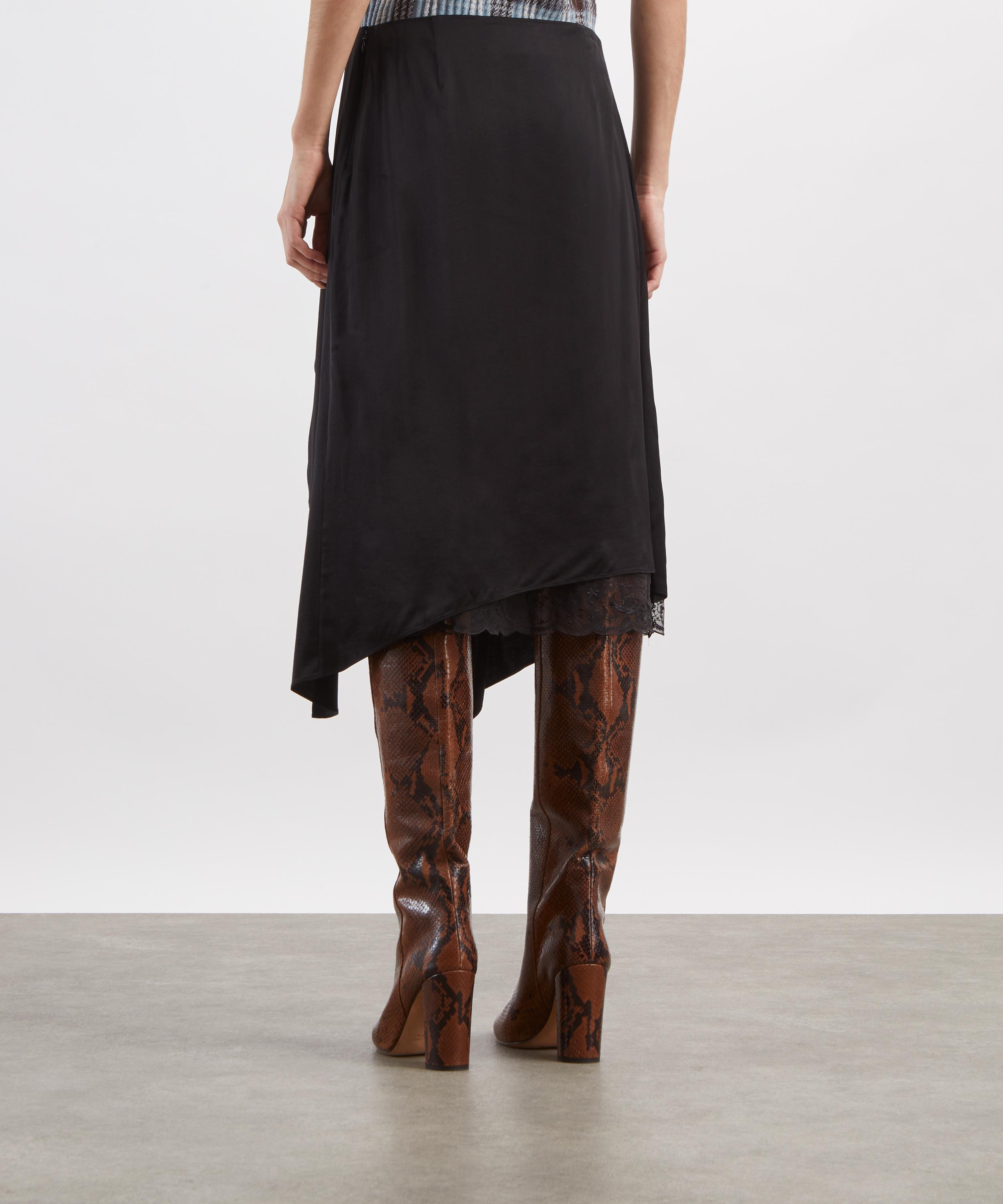 Acne Studios - Layered Satin Skirt image number 3