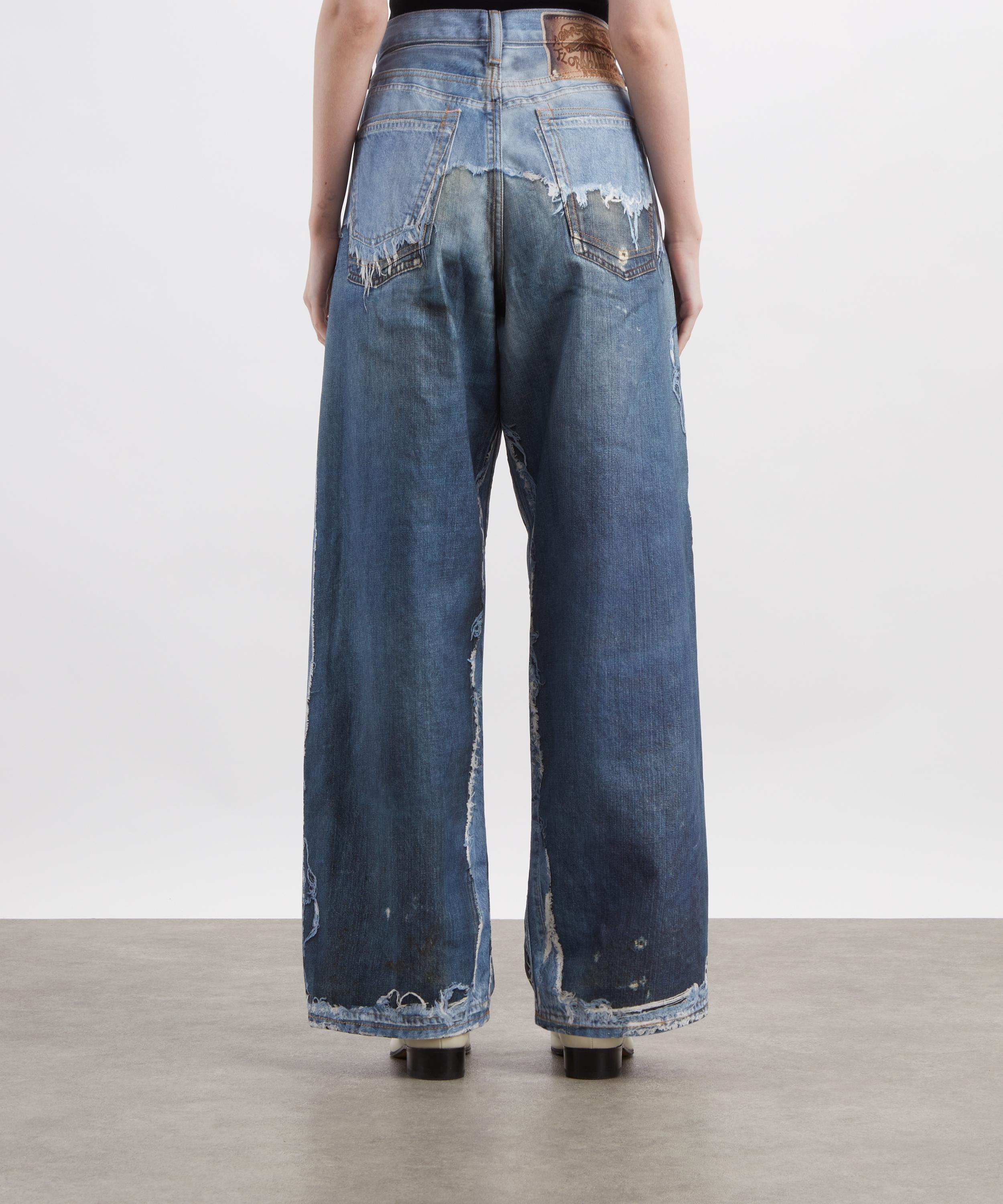 Acne Studios - 1981 Trompe L&rsquo;Oeil Jeans image number 3