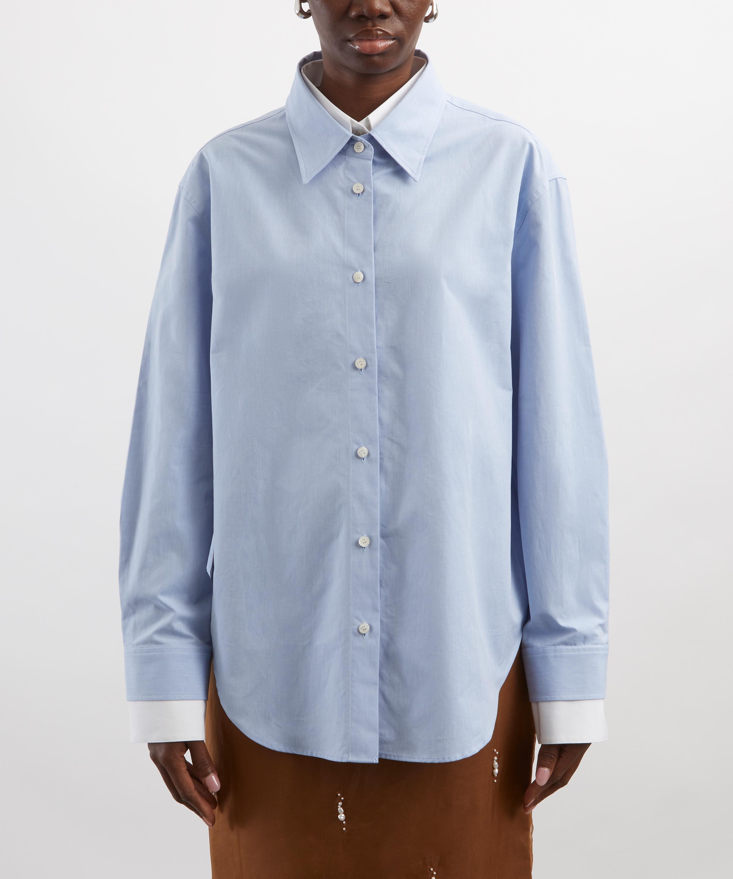 Acne Studios - Light Blue-White Layered Shirt image number 2