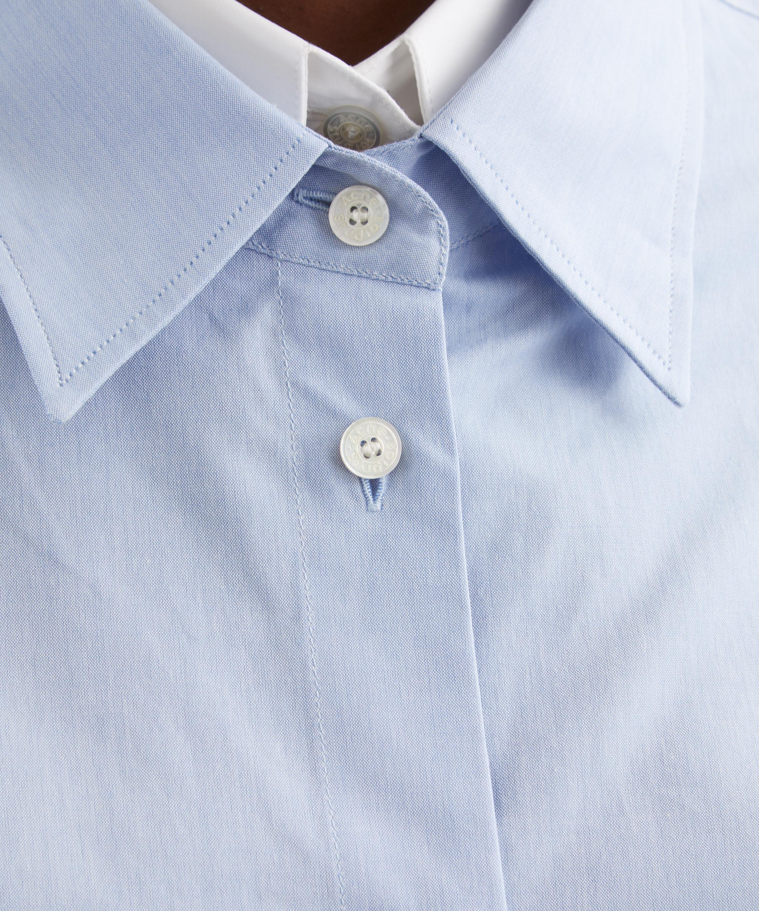 Acne Studios - Light Blue-White Layered Shirt image number 4