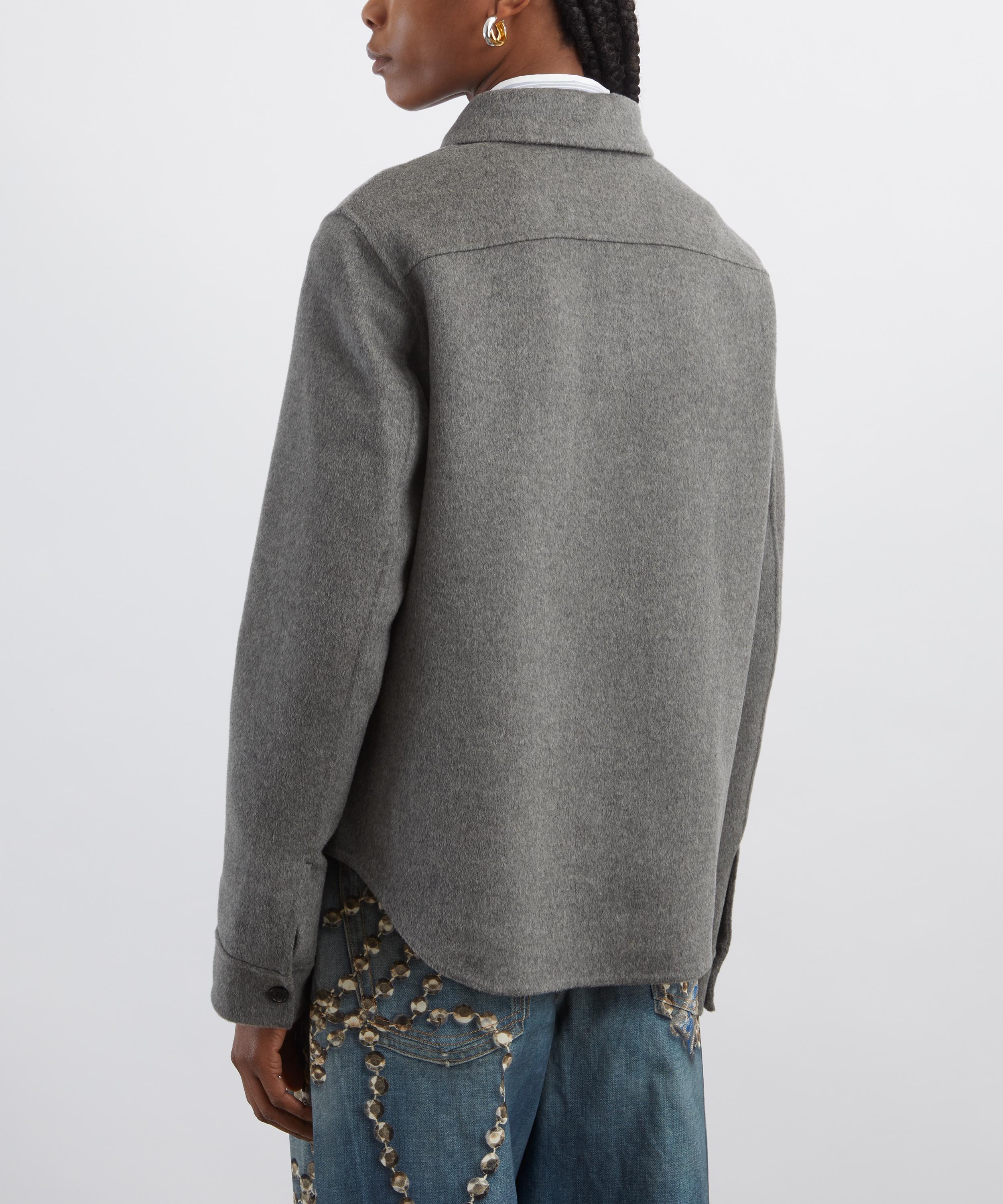 Acne Studios - Cashmere Zip Jacket image number 3