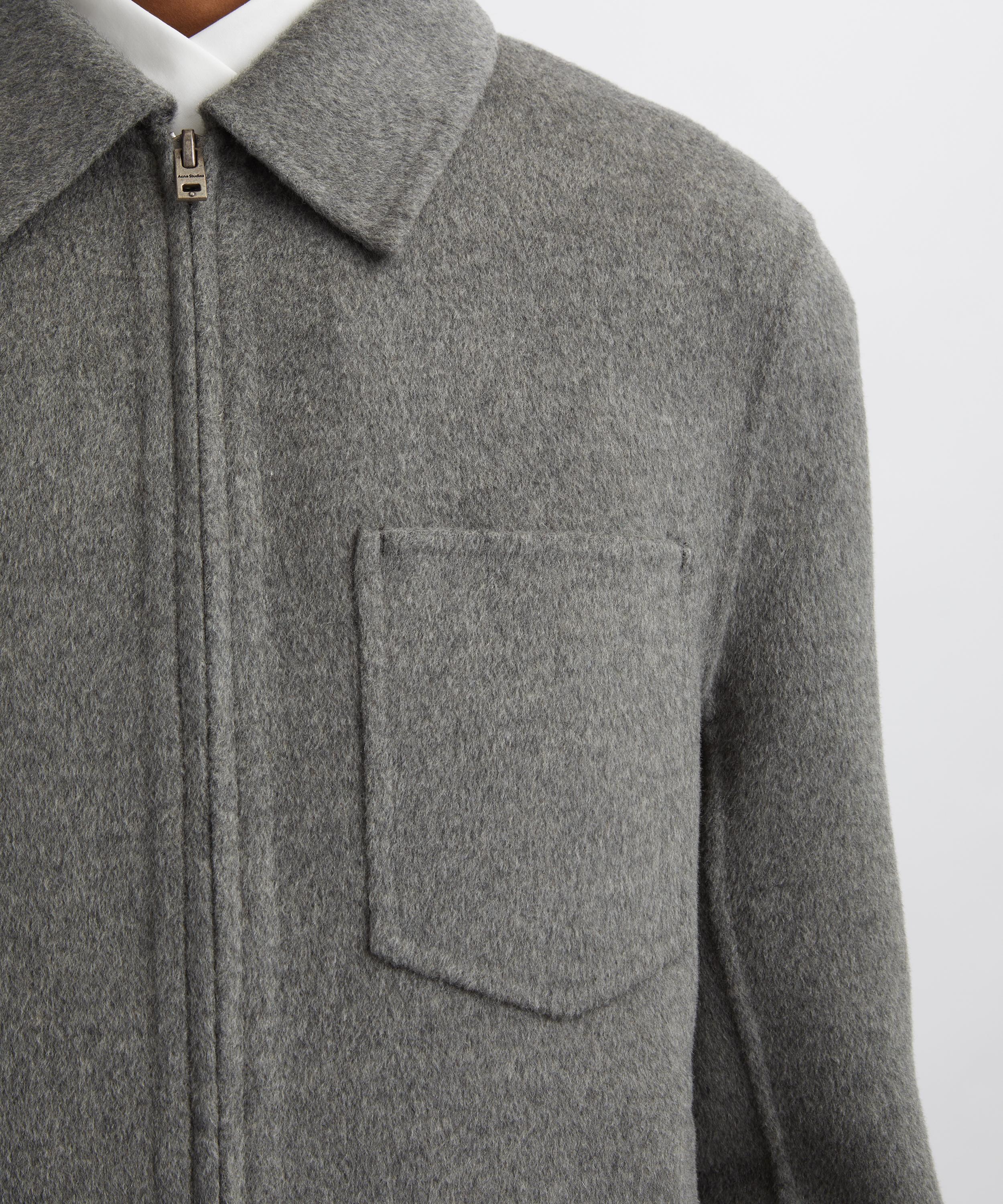 Acne Studios - Cashmere Zip Jacket image number 4