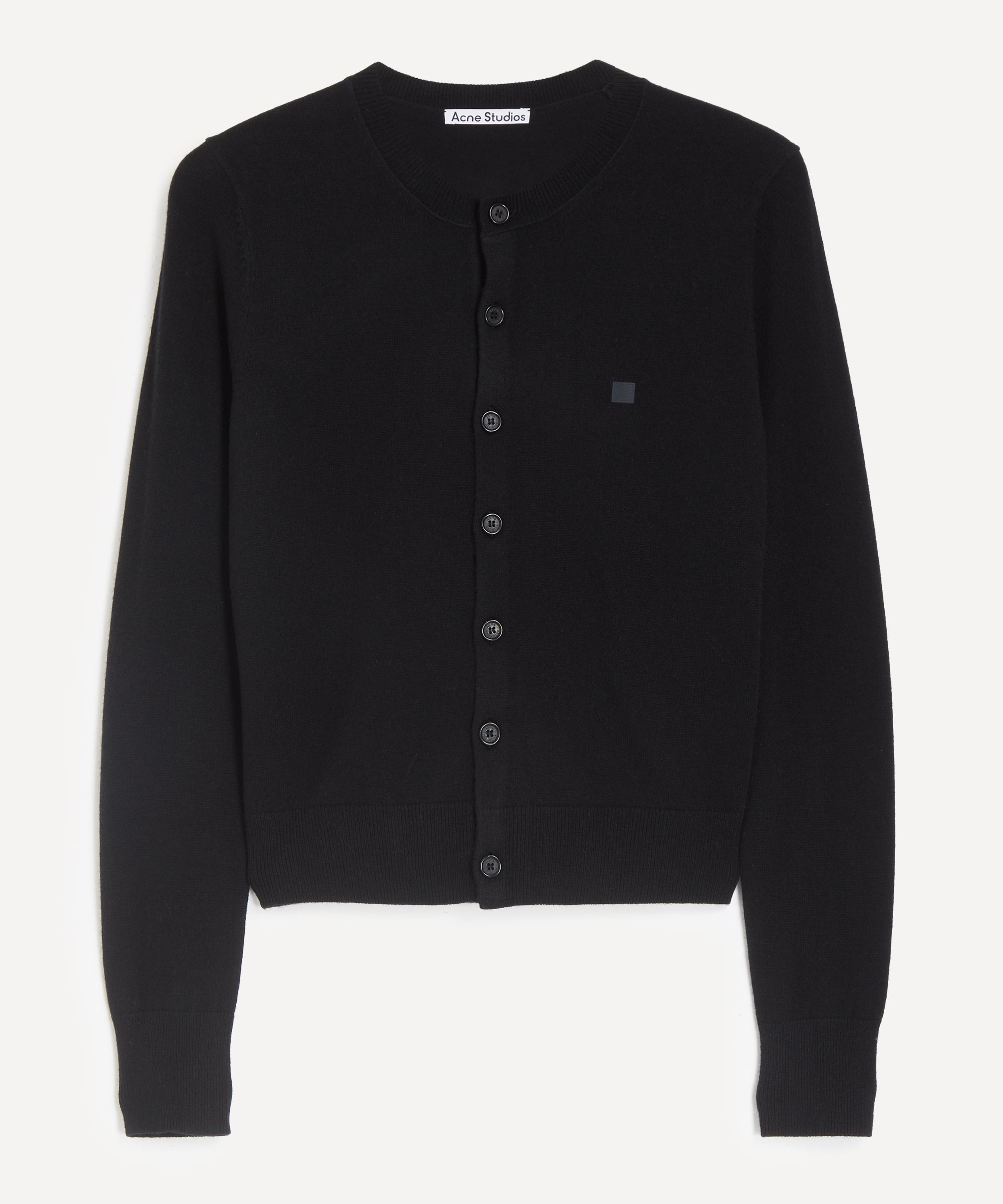 Acne Studios - Black Fitted Yak Wool Cardigan