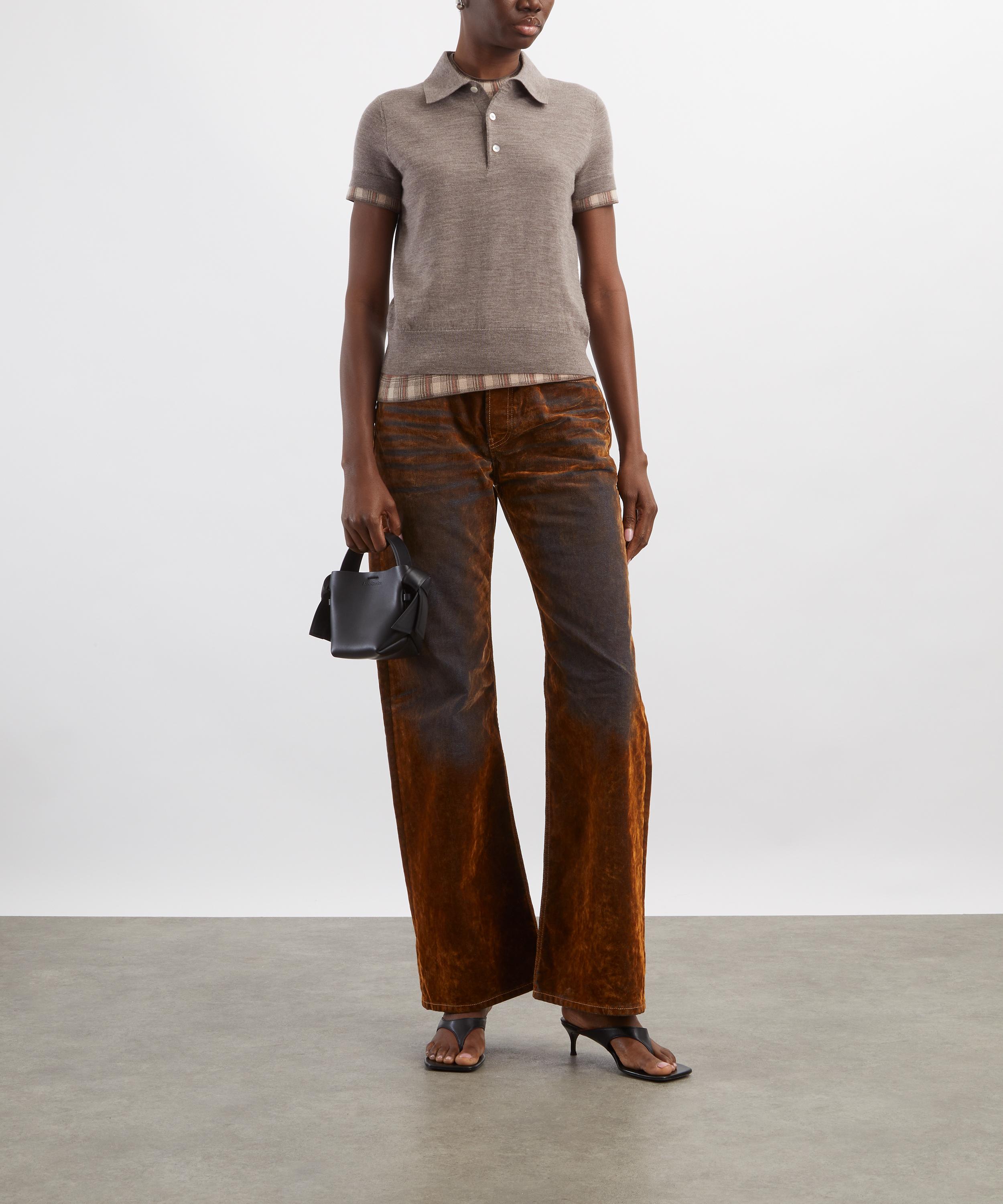 Acne Studios - Layered Wool Polo image number 1