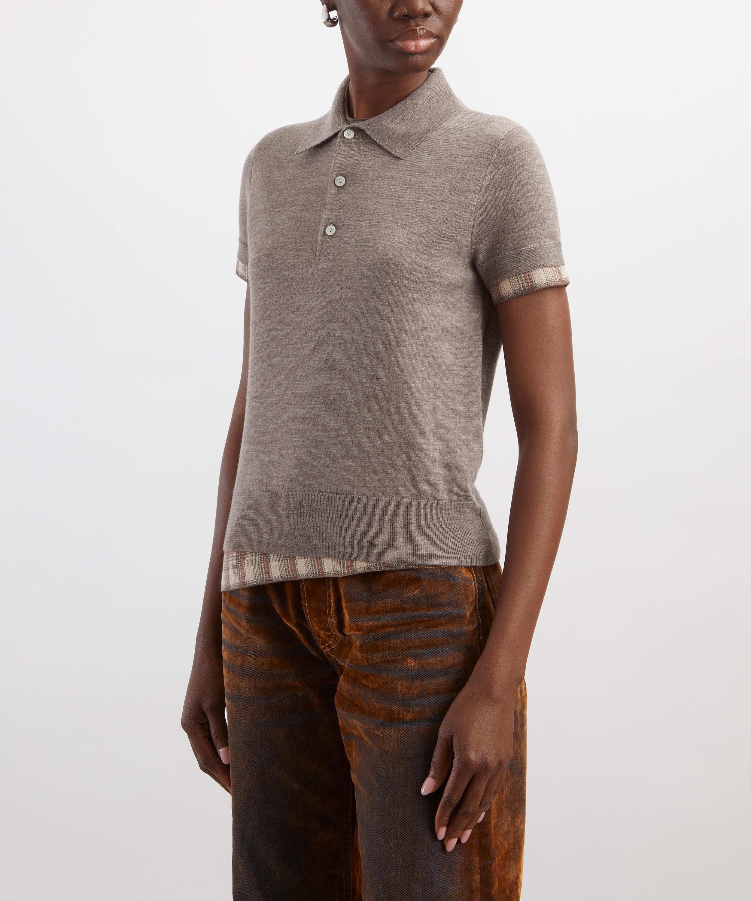 Acne Studios - Layered Wool Polo image number 2