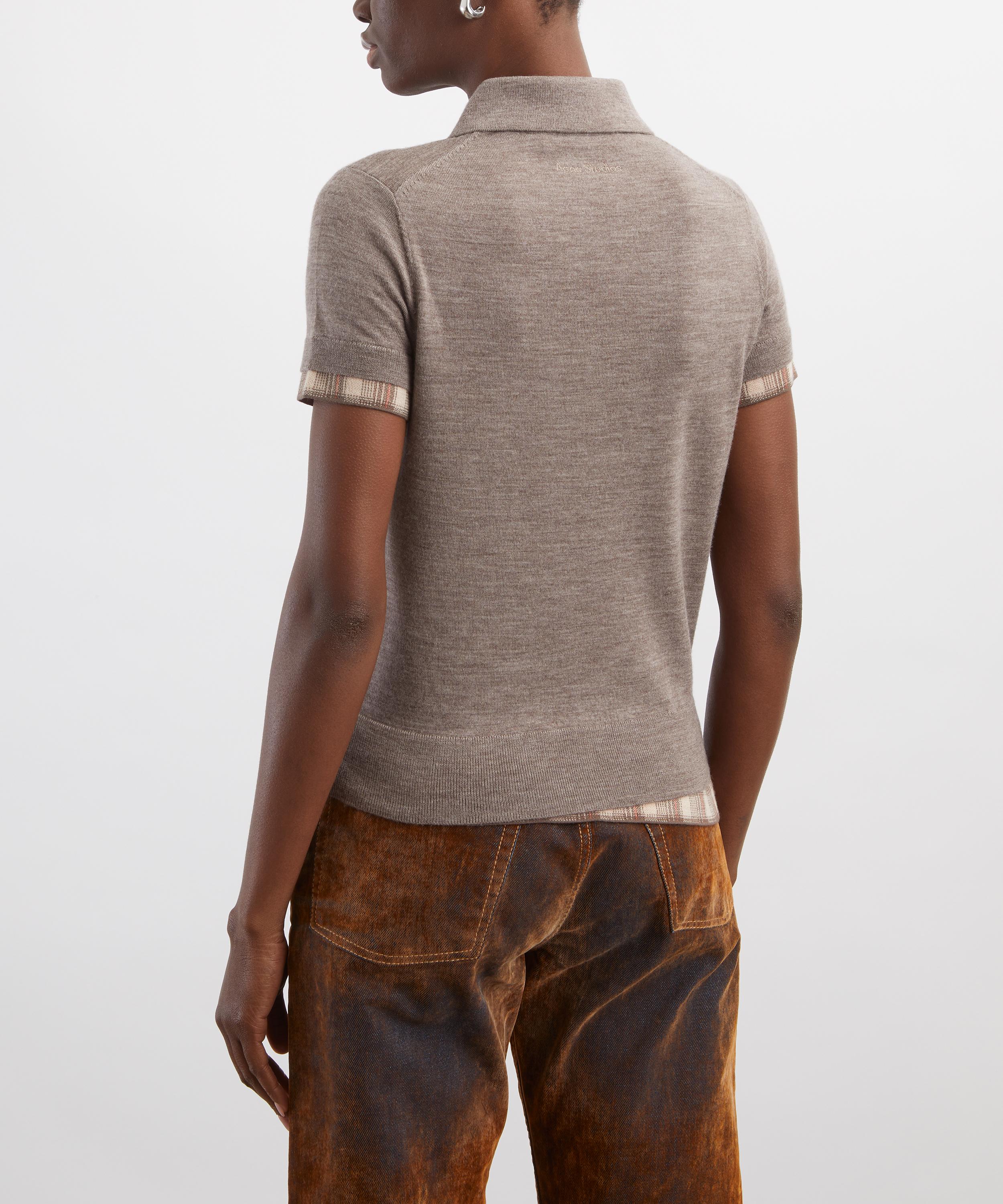 Acne Studios - Layered Wool Polo image number 3