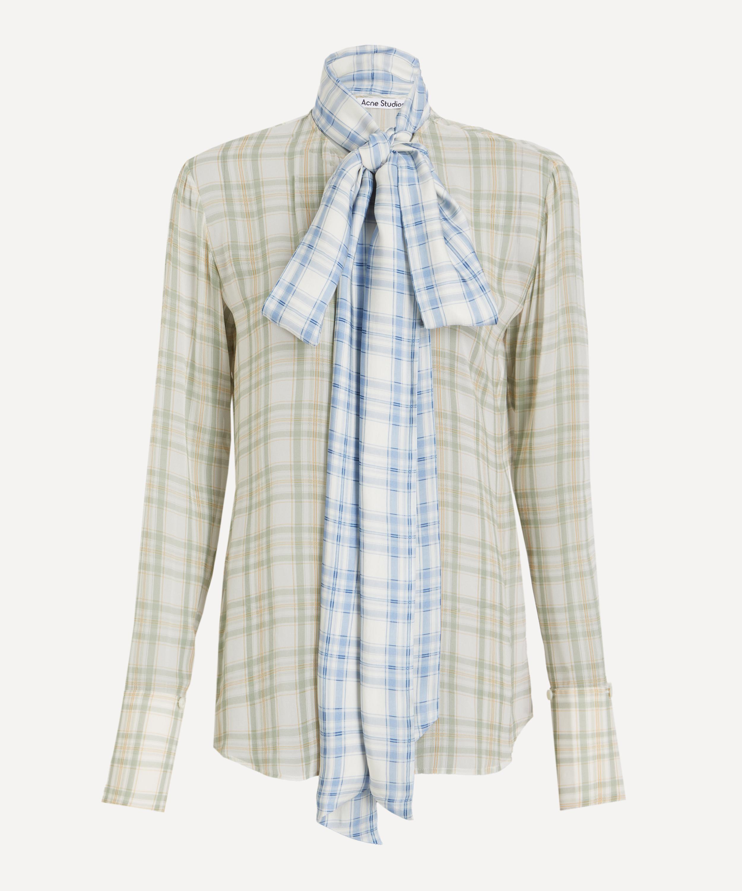 Acne Studios - Silk Blouse With Scarf