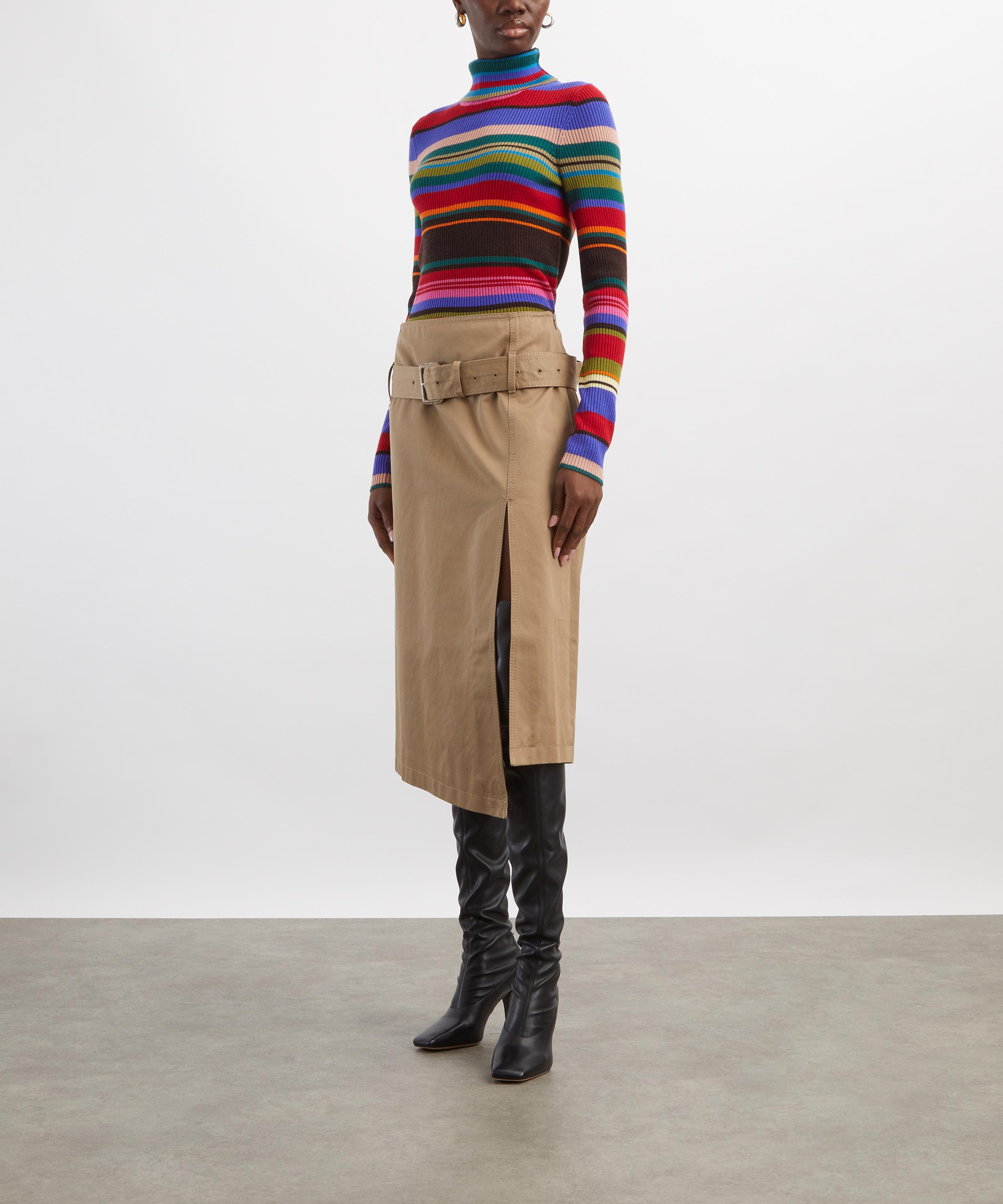 Acne Studios - Striped Wool Turtleneck image number 1