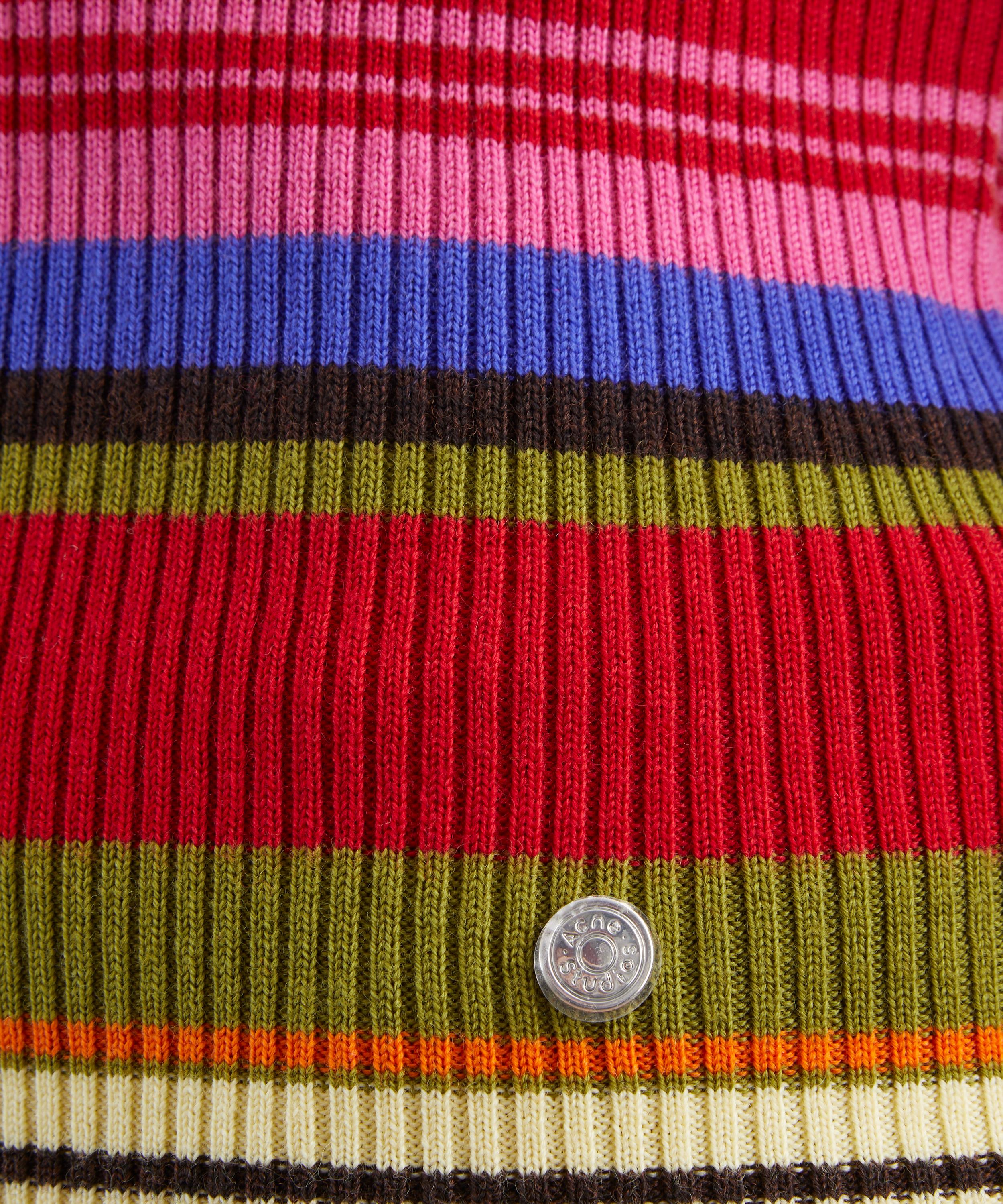 Acne Studios - Striped Wool Turtleneck image number 4