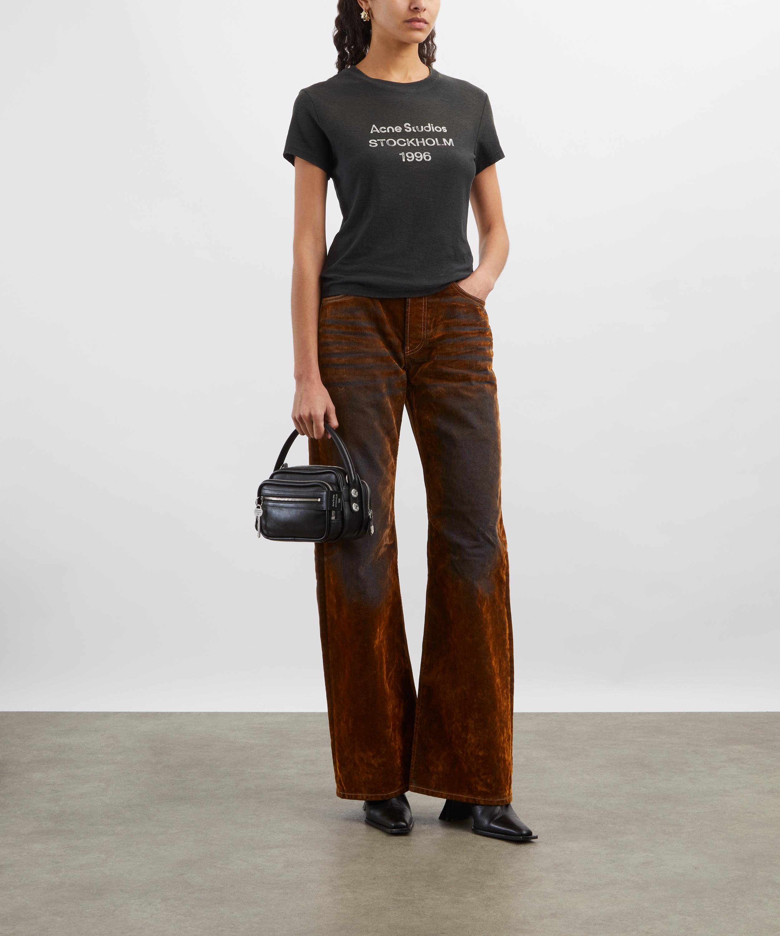 Acne Studios - Black Logo T-Shirt image number 1