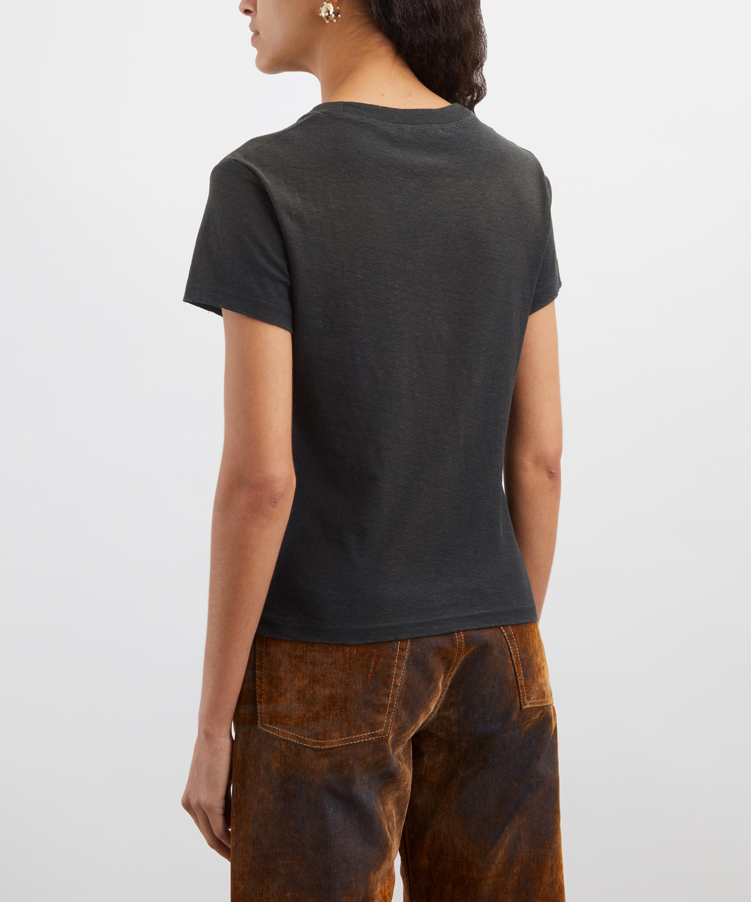 Acne Studios - Black Logo T-Shirt image number 3