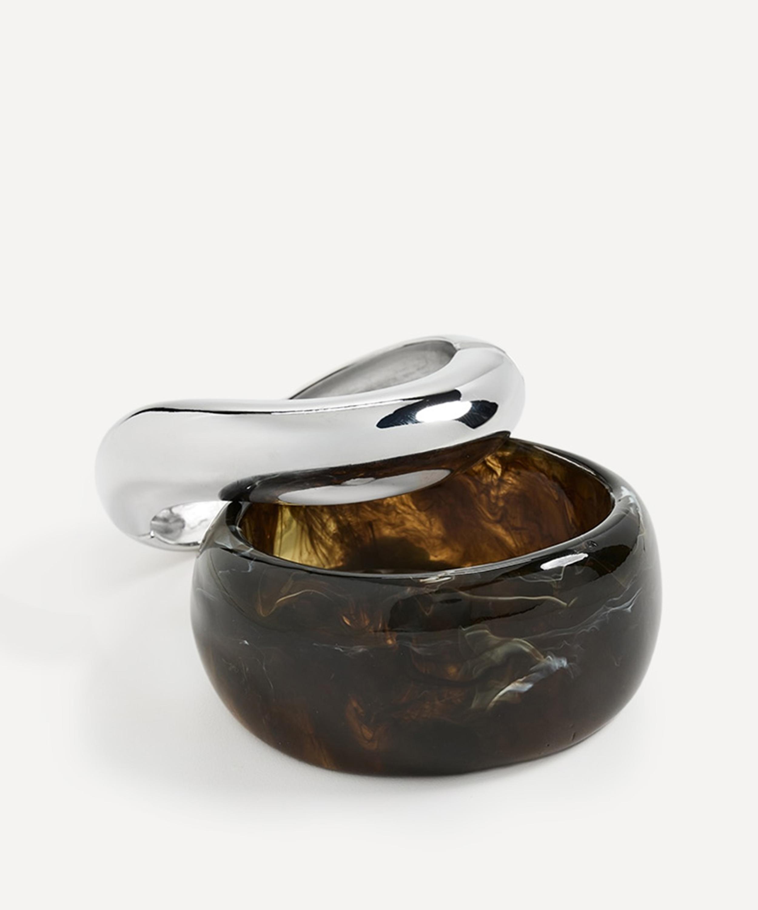 SHASHI - Silver-Tone Riva Bangle Bracelet Set