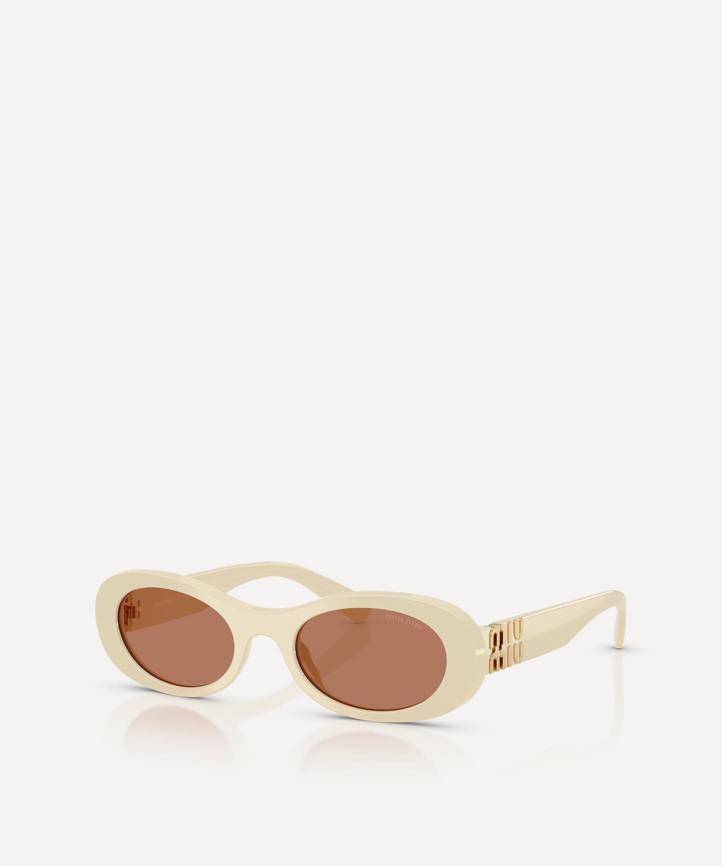Miu Miu - Oval Sunglasses