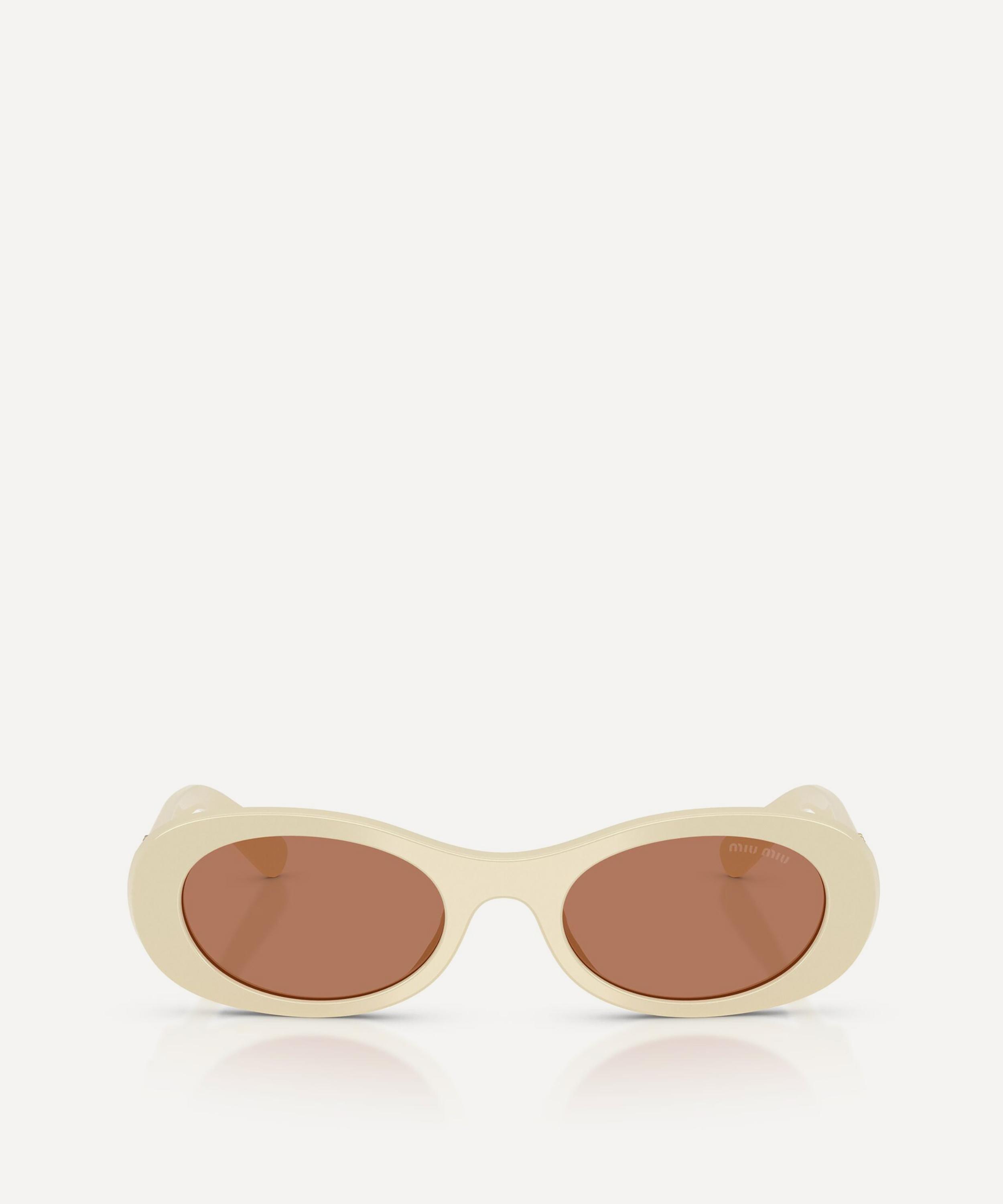 Miu Miu - Oval Sunglasses image number 1