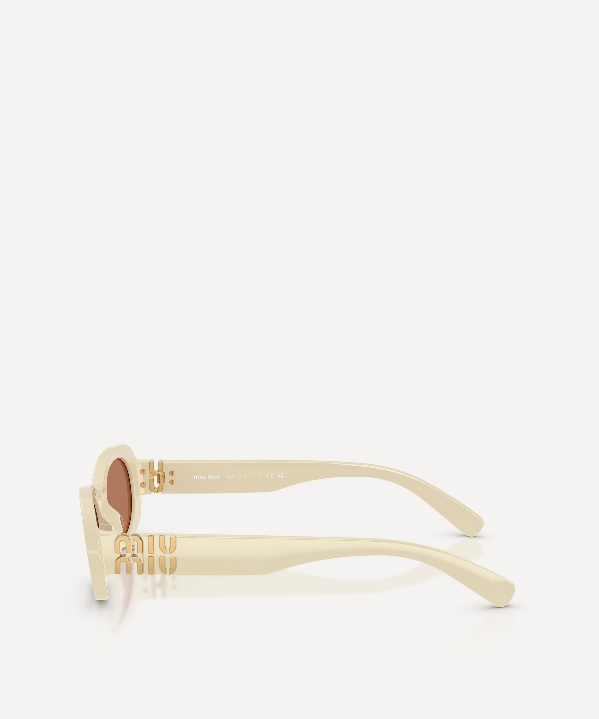 Miu Miu - Oval Sunglasses image number 2
