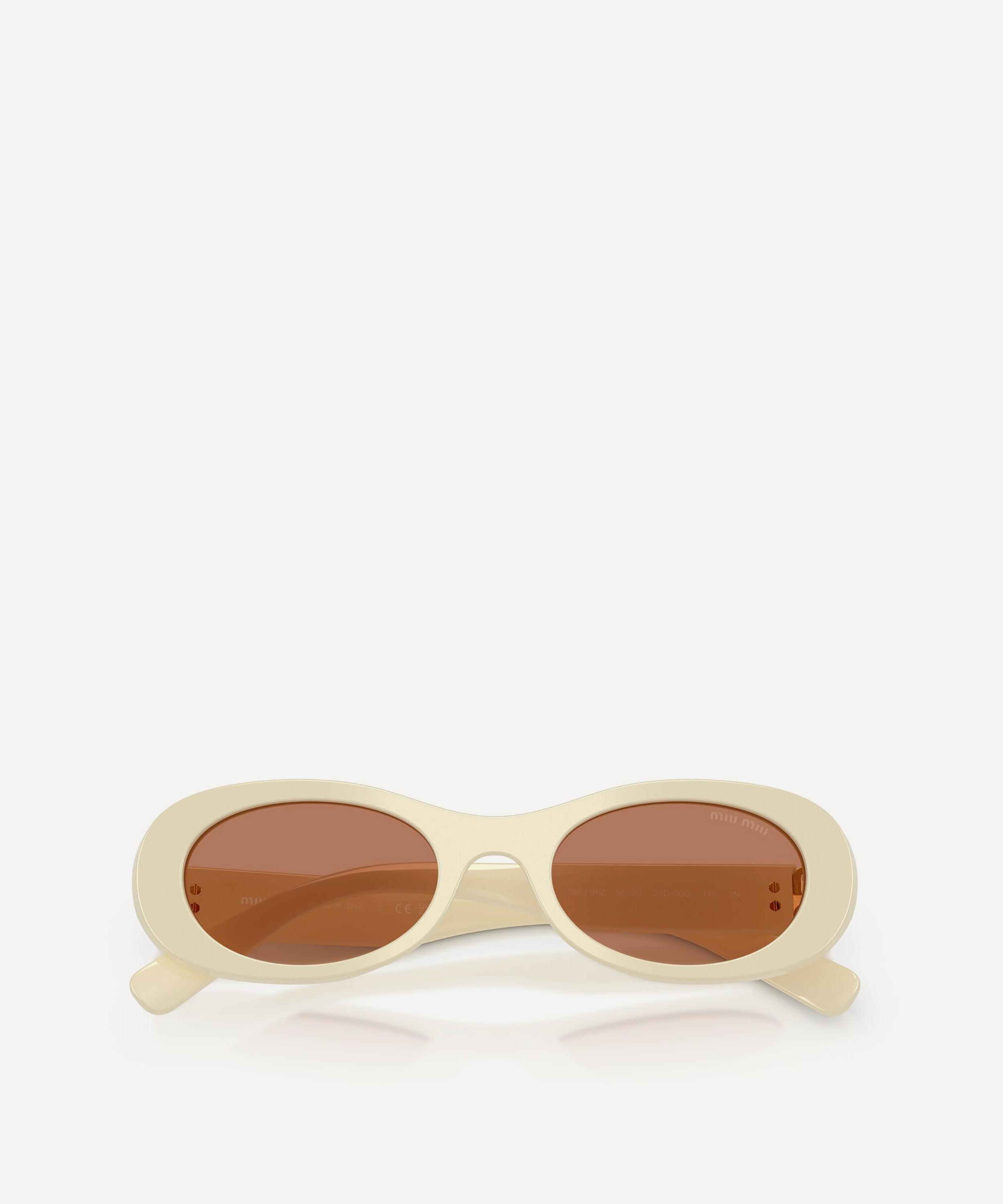Miu Miu - Oval Sunglasses image number 4