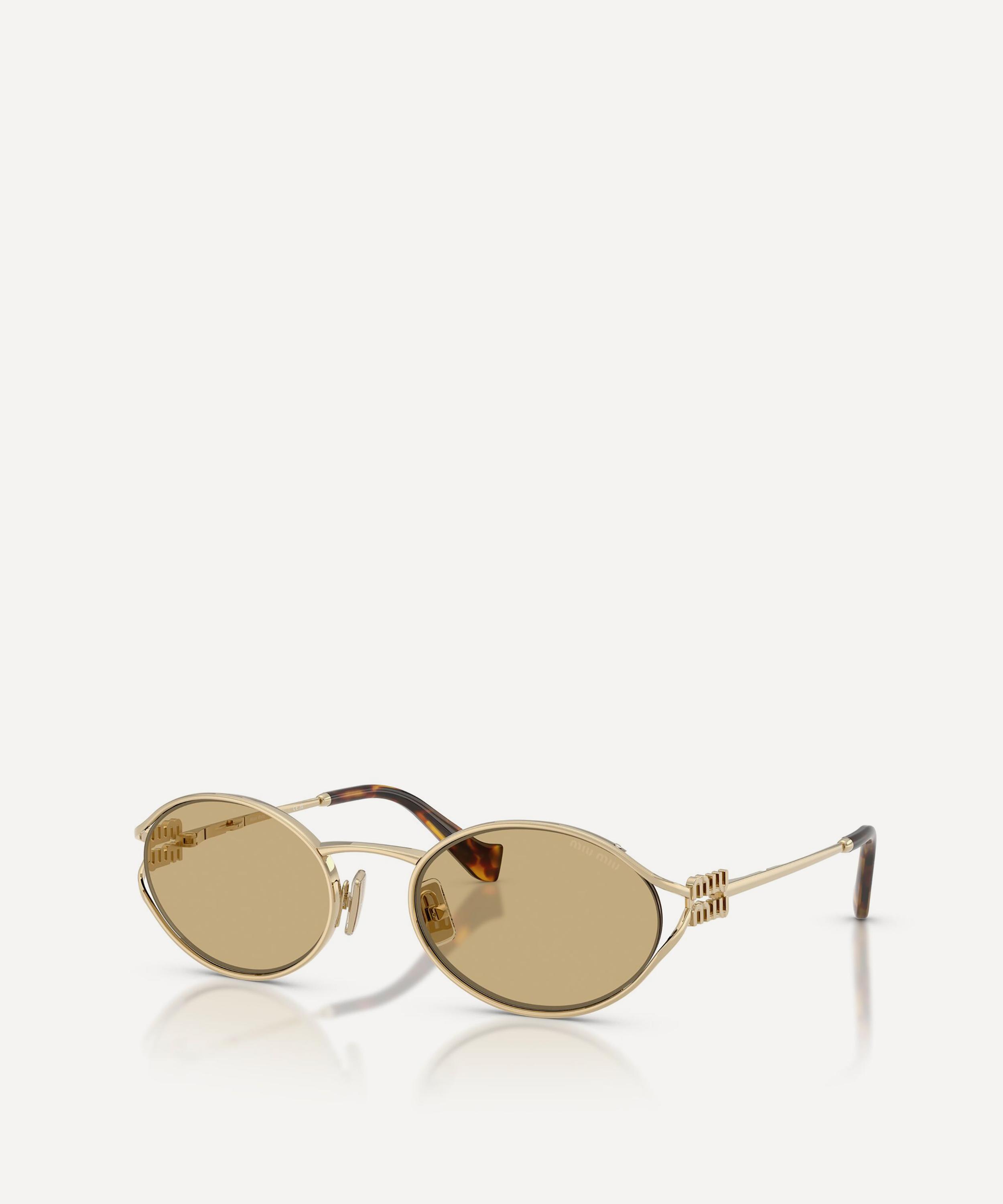 Miu Miu - Oval Sunglasses