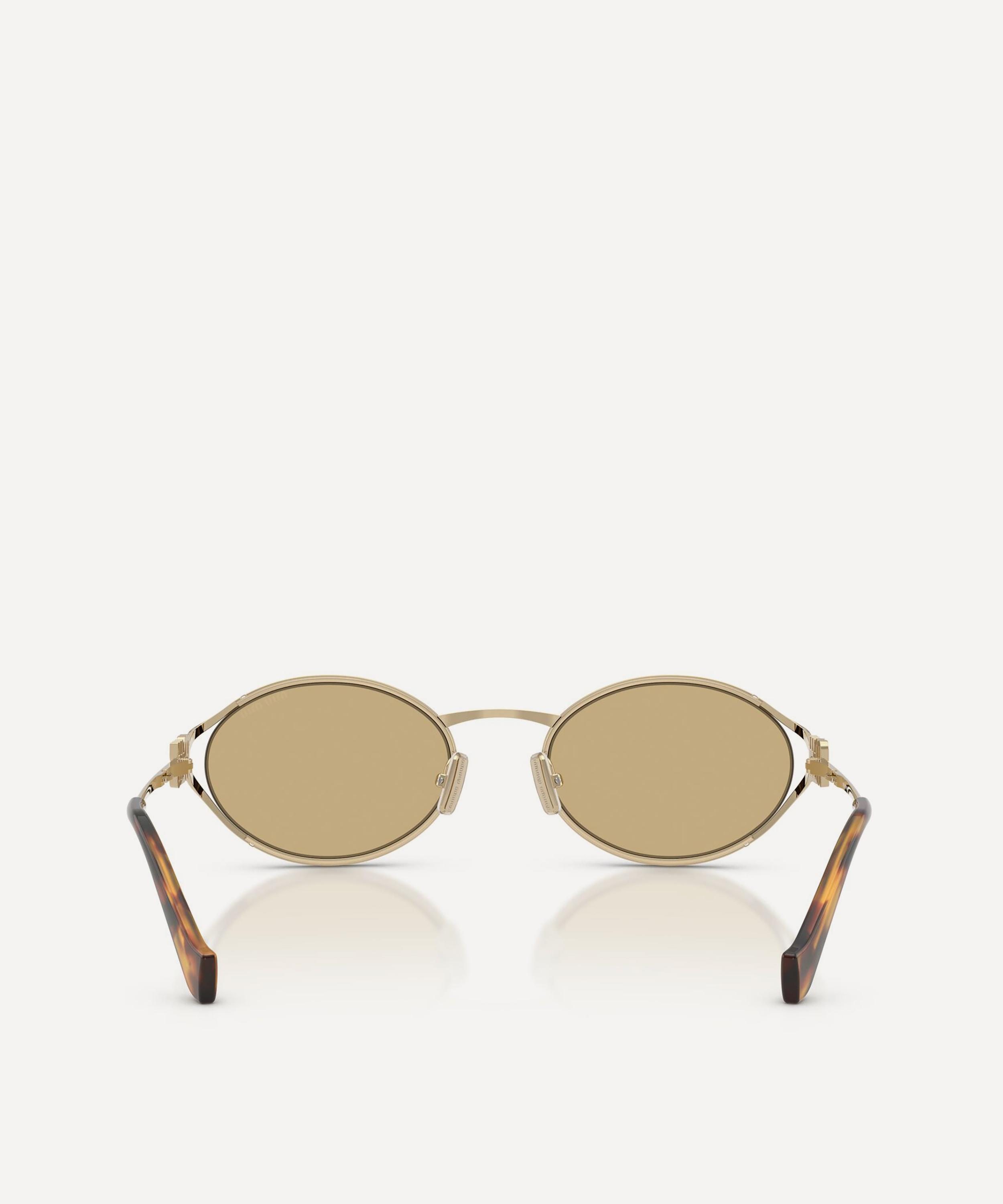 Miu Miu - Oval Sunglasses image number 3