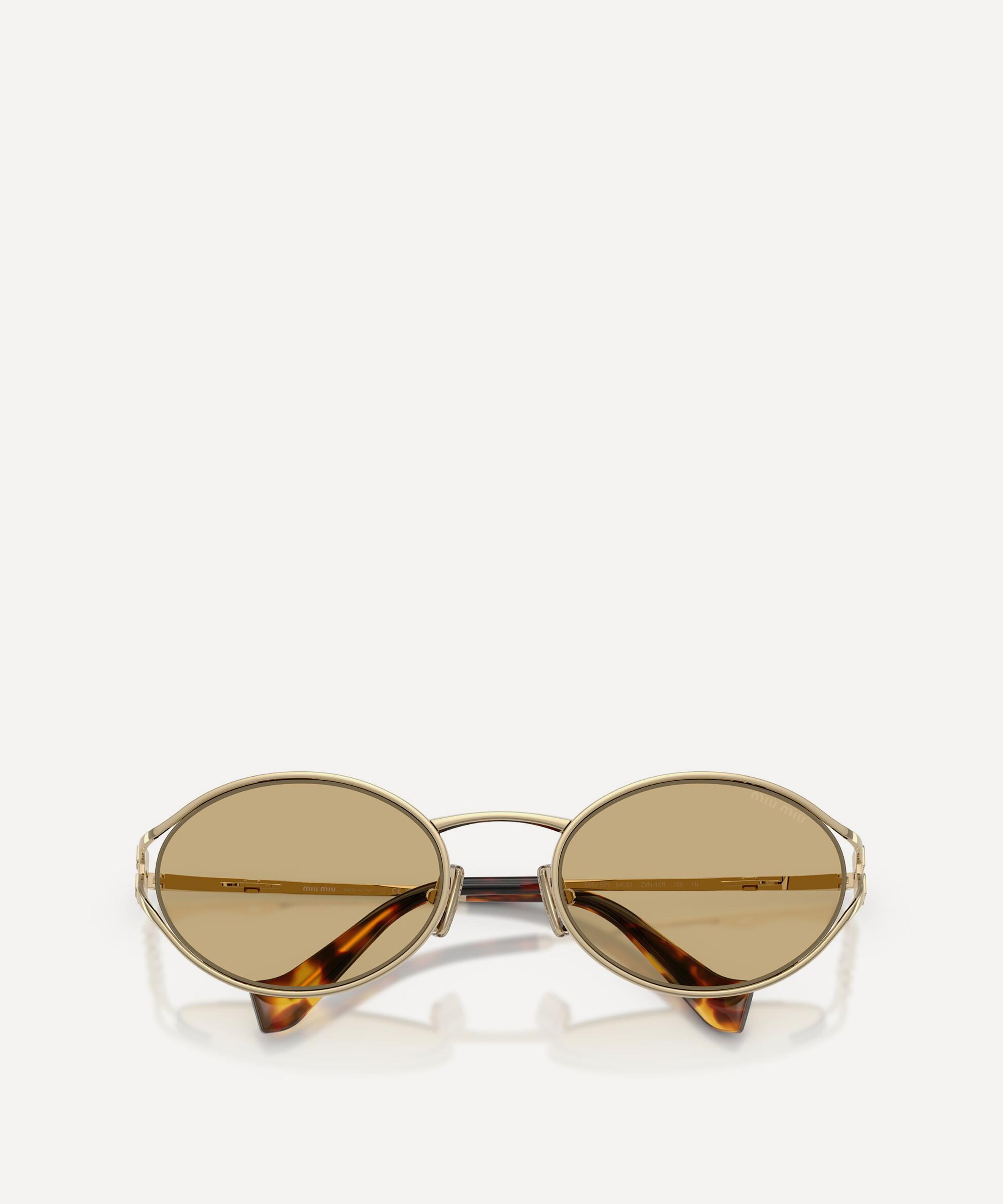 Miu Miu - Oval Sunglasses image number 4