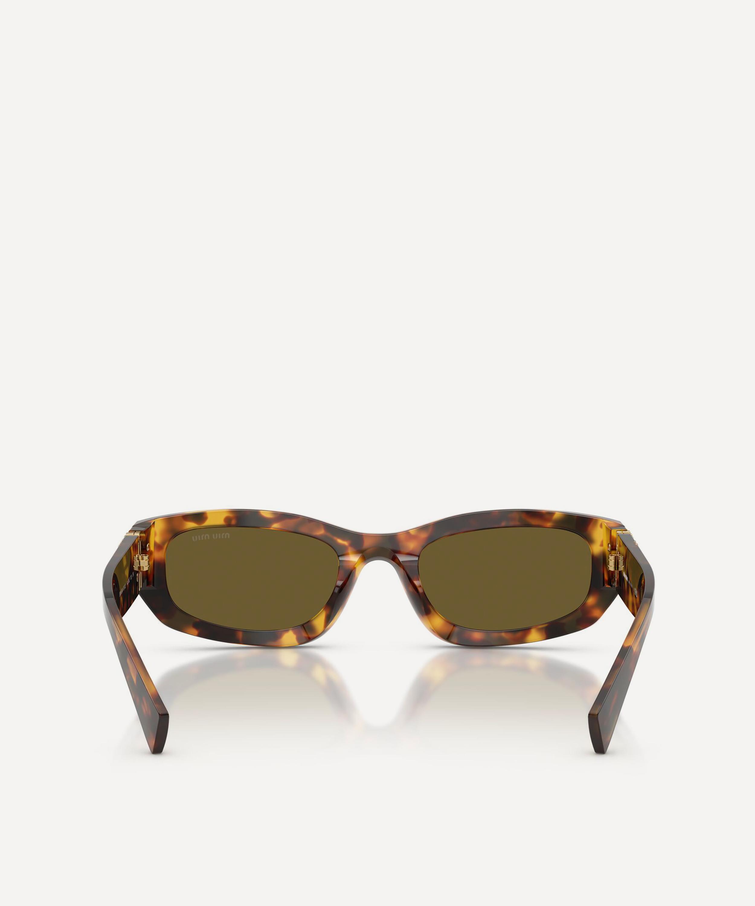 Miu Miu - Rectangle Sunglasses image number 3