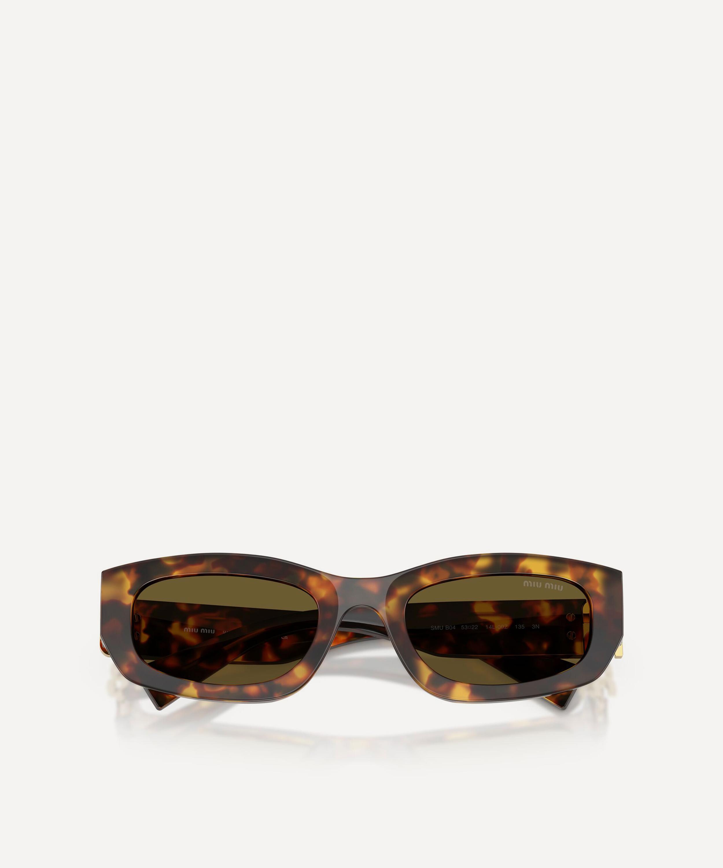 Miu Miu - Rectangle Sunglasses image number 4