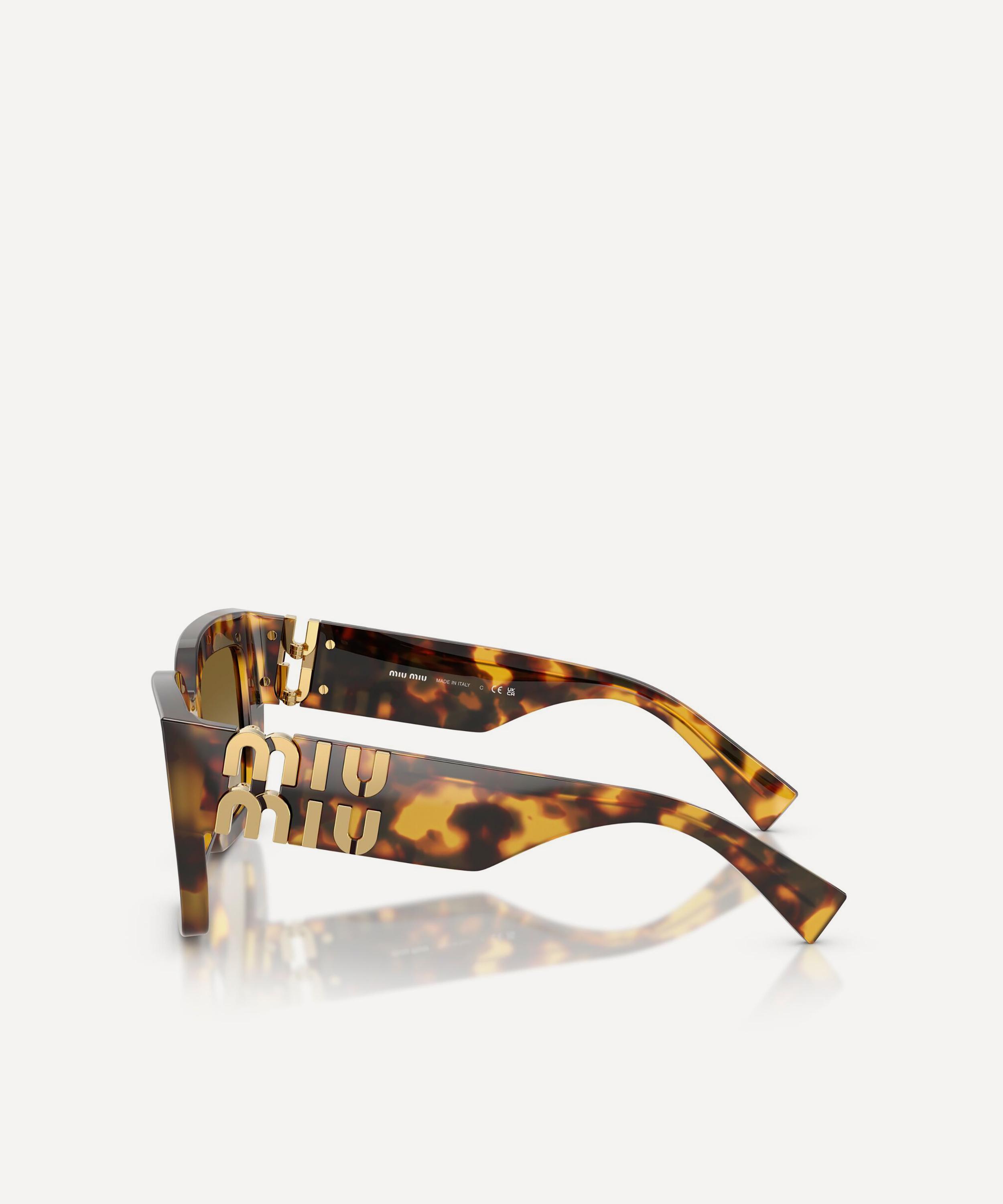 Miu Miu - Oversized Square Sunglasses image number 2